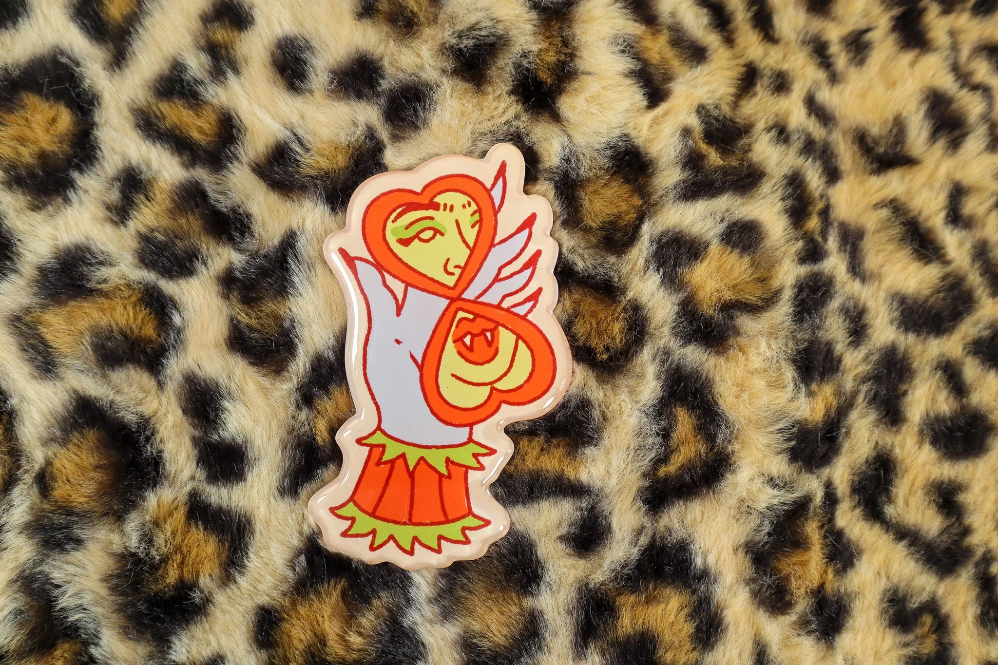 Vampire Mirror Magnet
