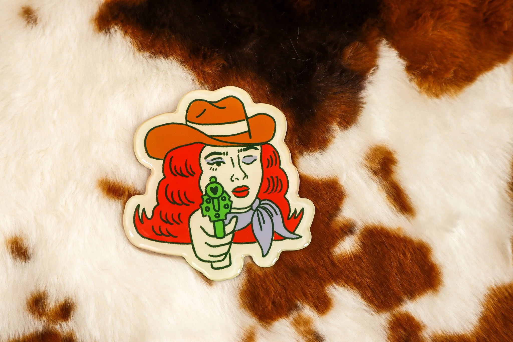 Cowgirl Magnet