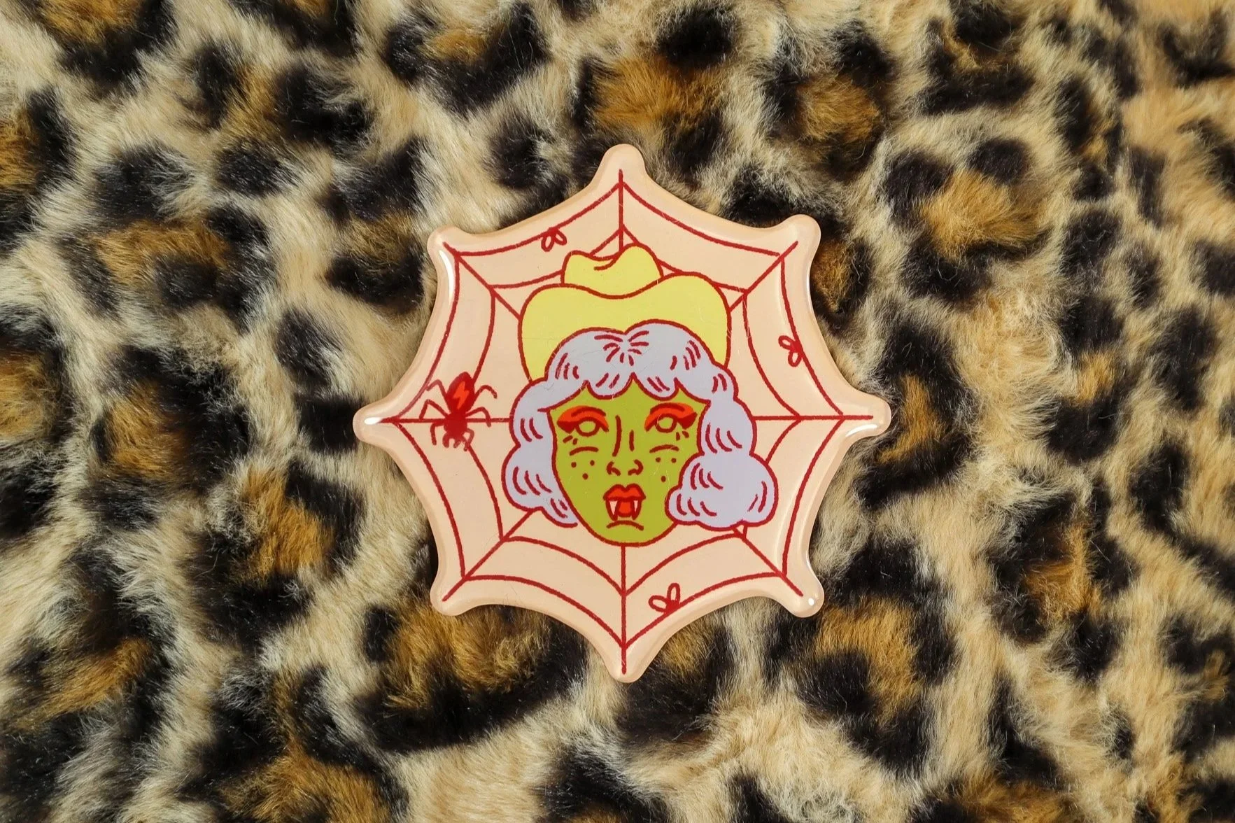 Spider Cowgirl Magnet