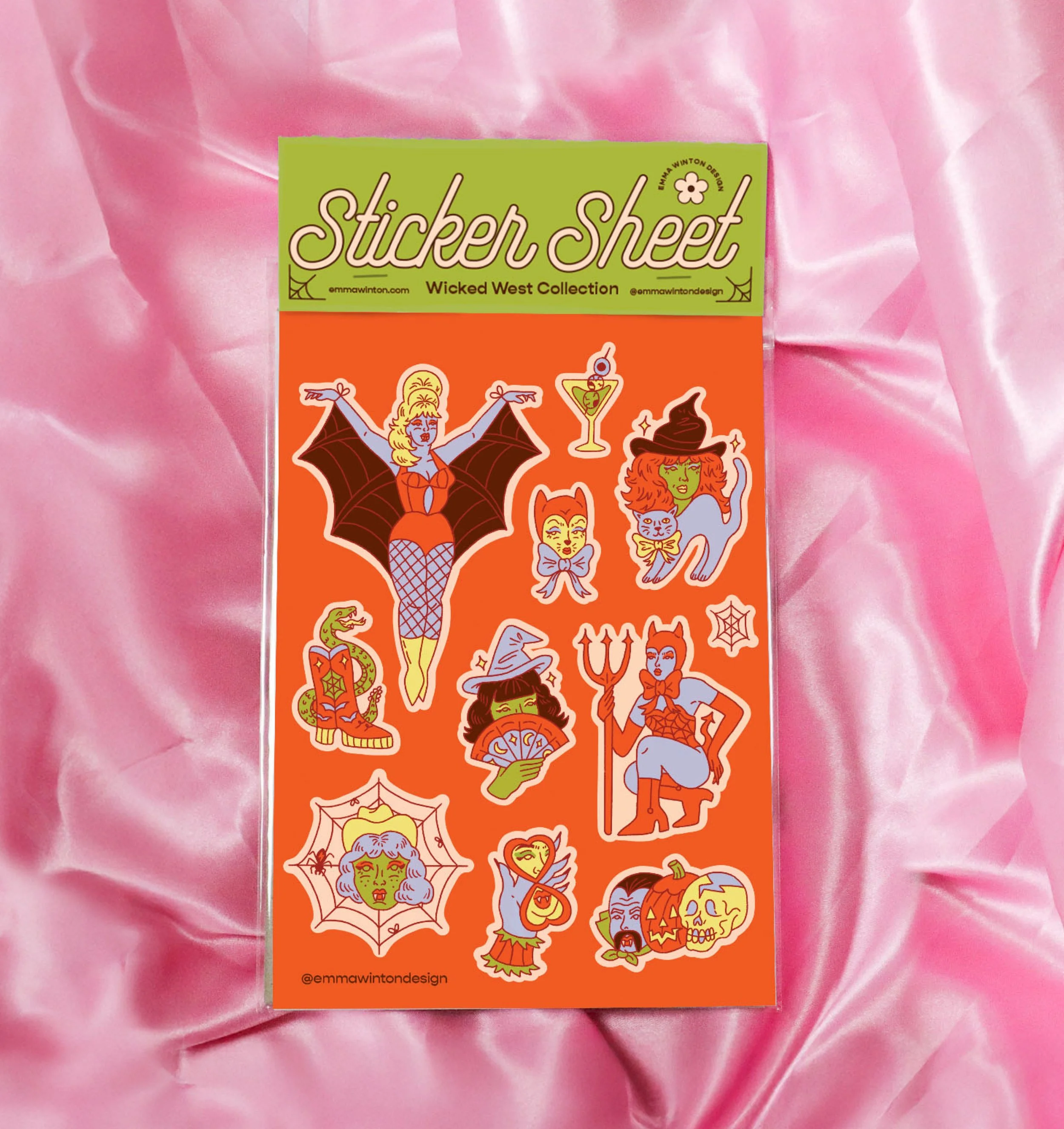 Wicked West Sticker Sheet