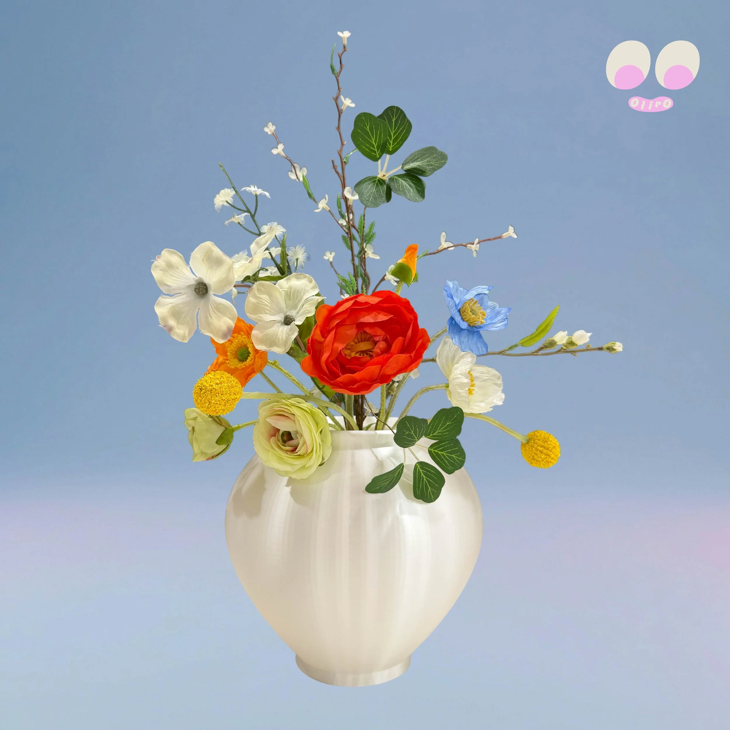 Korean Moon Jar L (Silk)