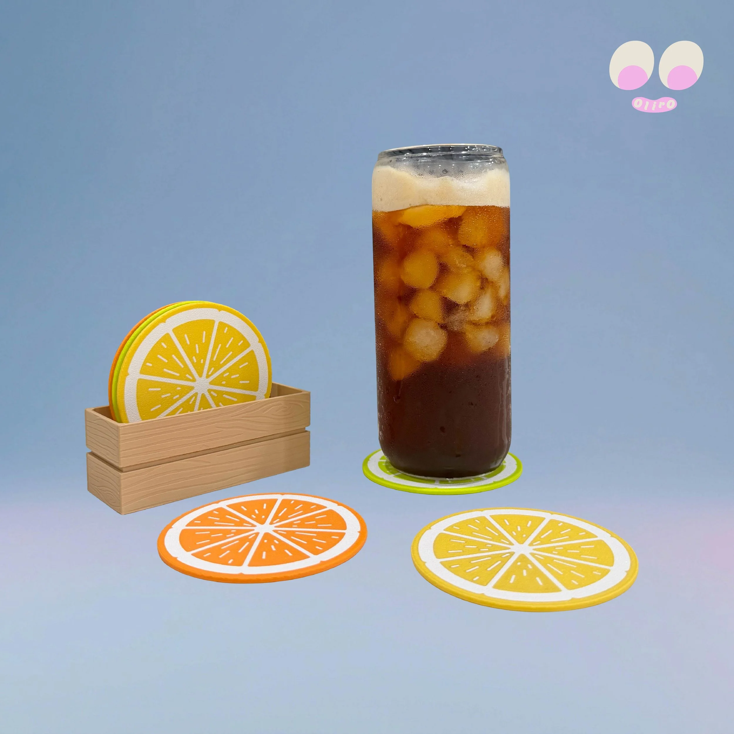 Citrus Coaster Set of 6