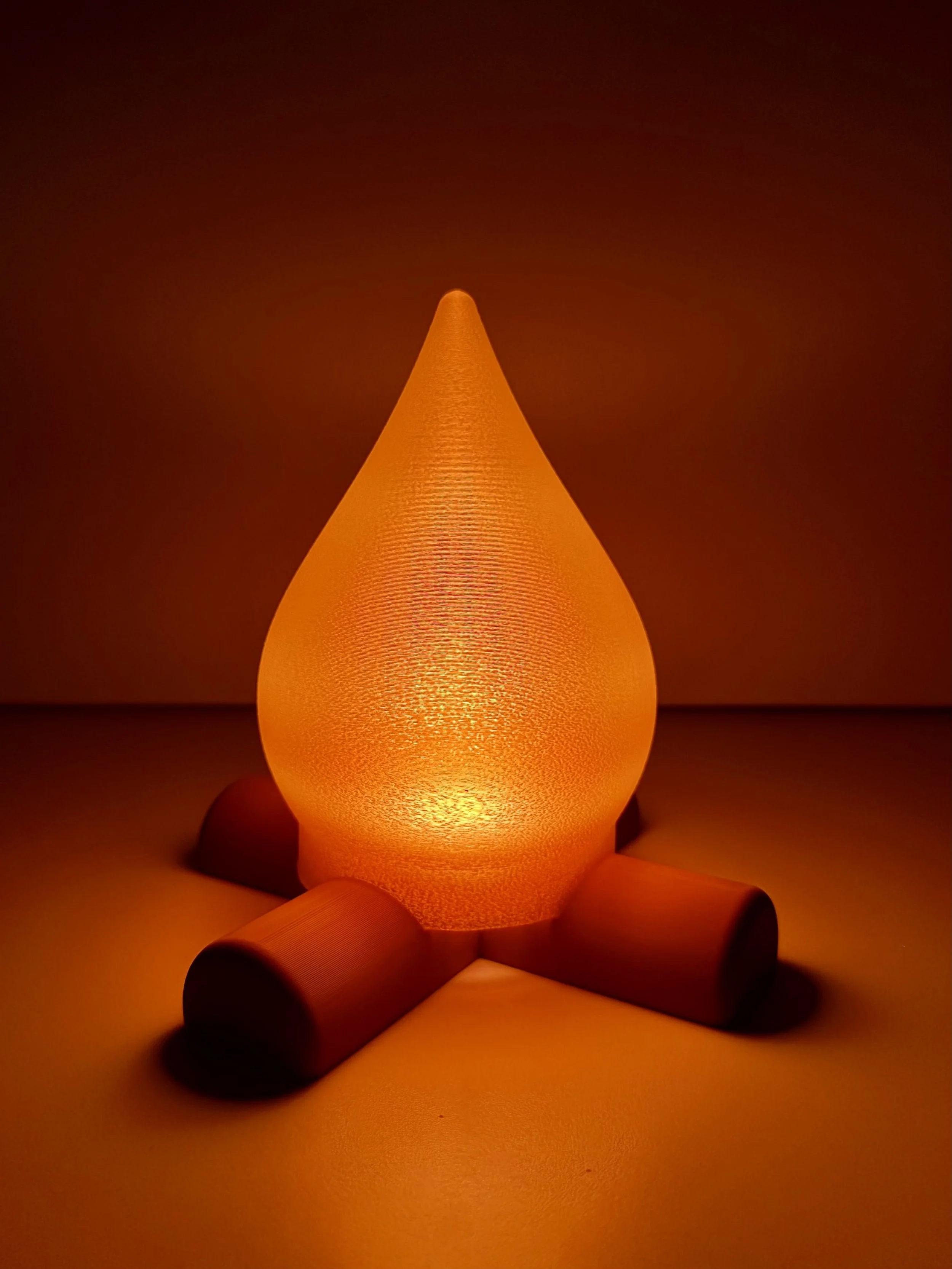 Campfire Lamp