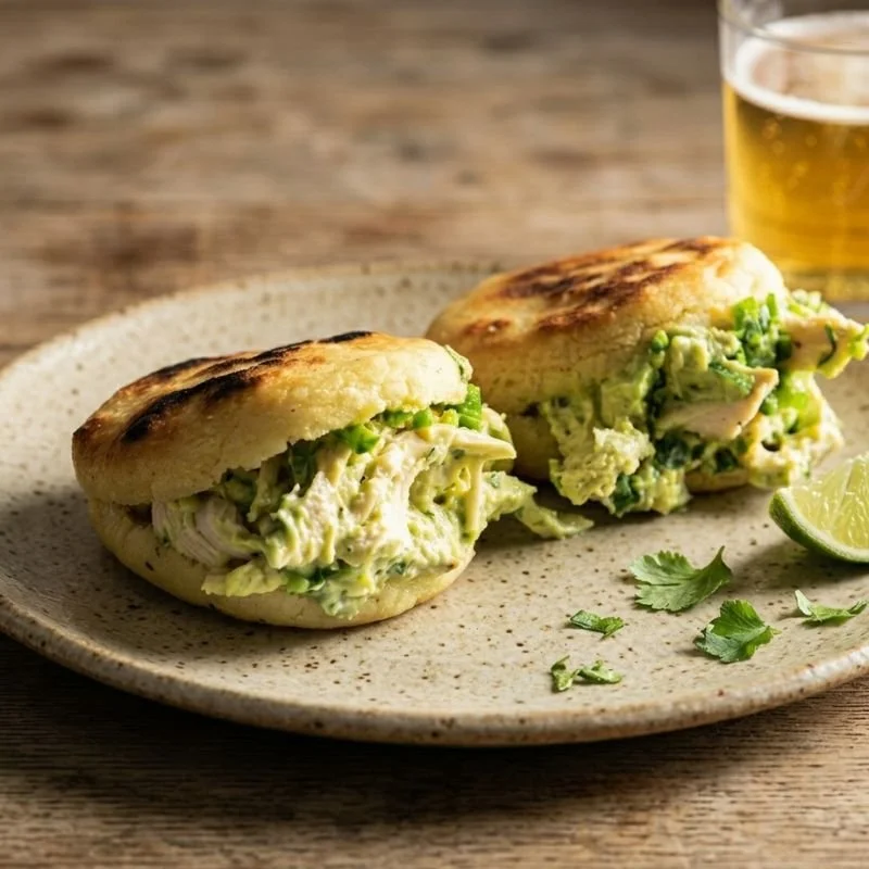 Chicken & Avocado Arepa