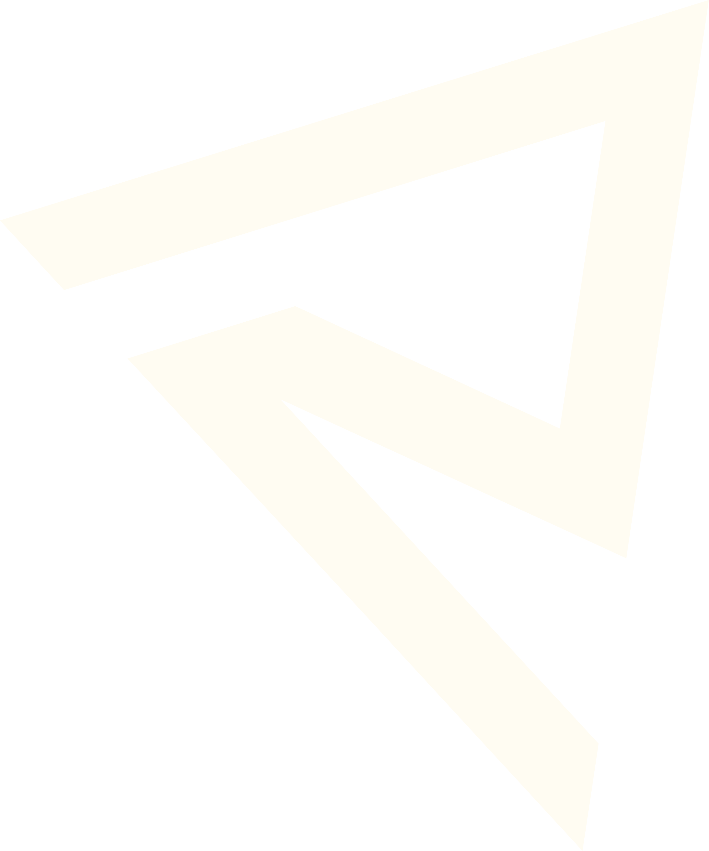 Black background with a large white number seven in a stylized block font.