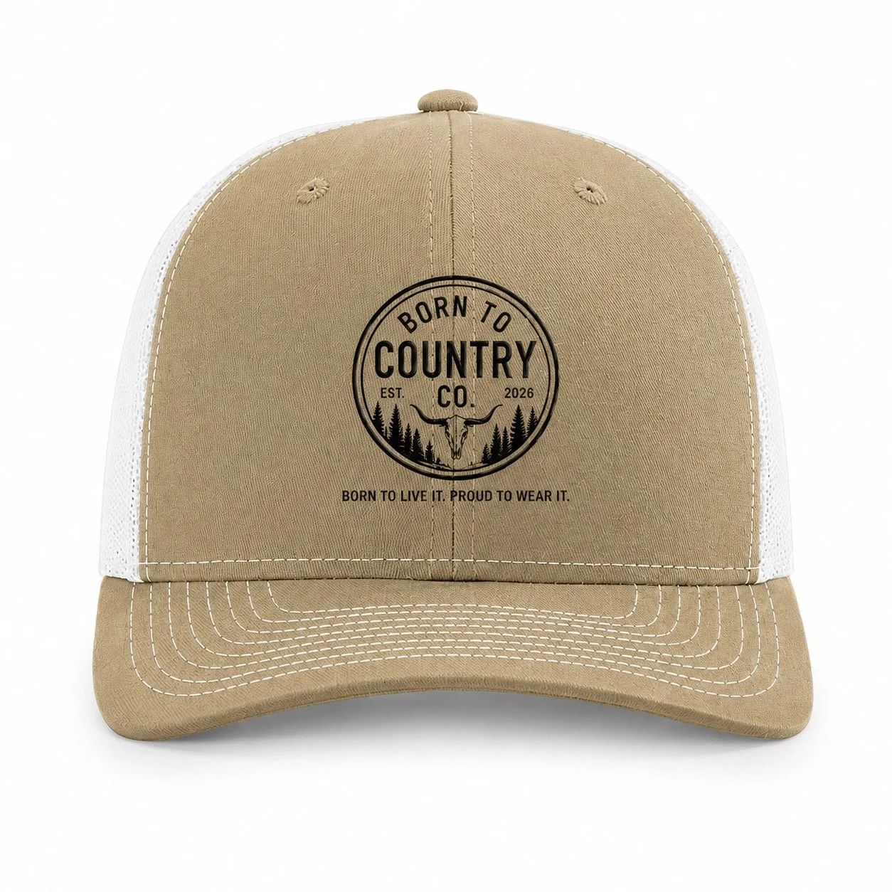 Khaki Trucker Hat