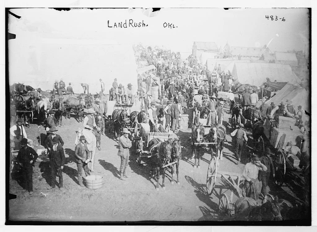 A Line in the Sod: Oklahoma Land Runs