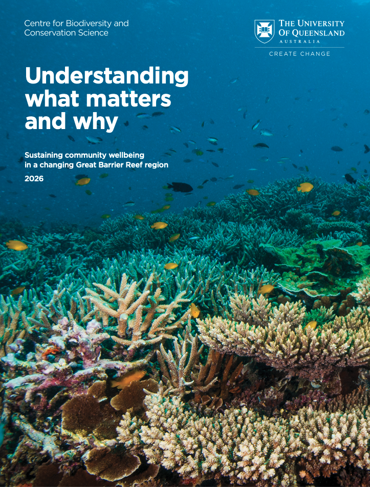 Understanding what matters and why: sustaining community wellbeing in a changing Great Barrier Reef region