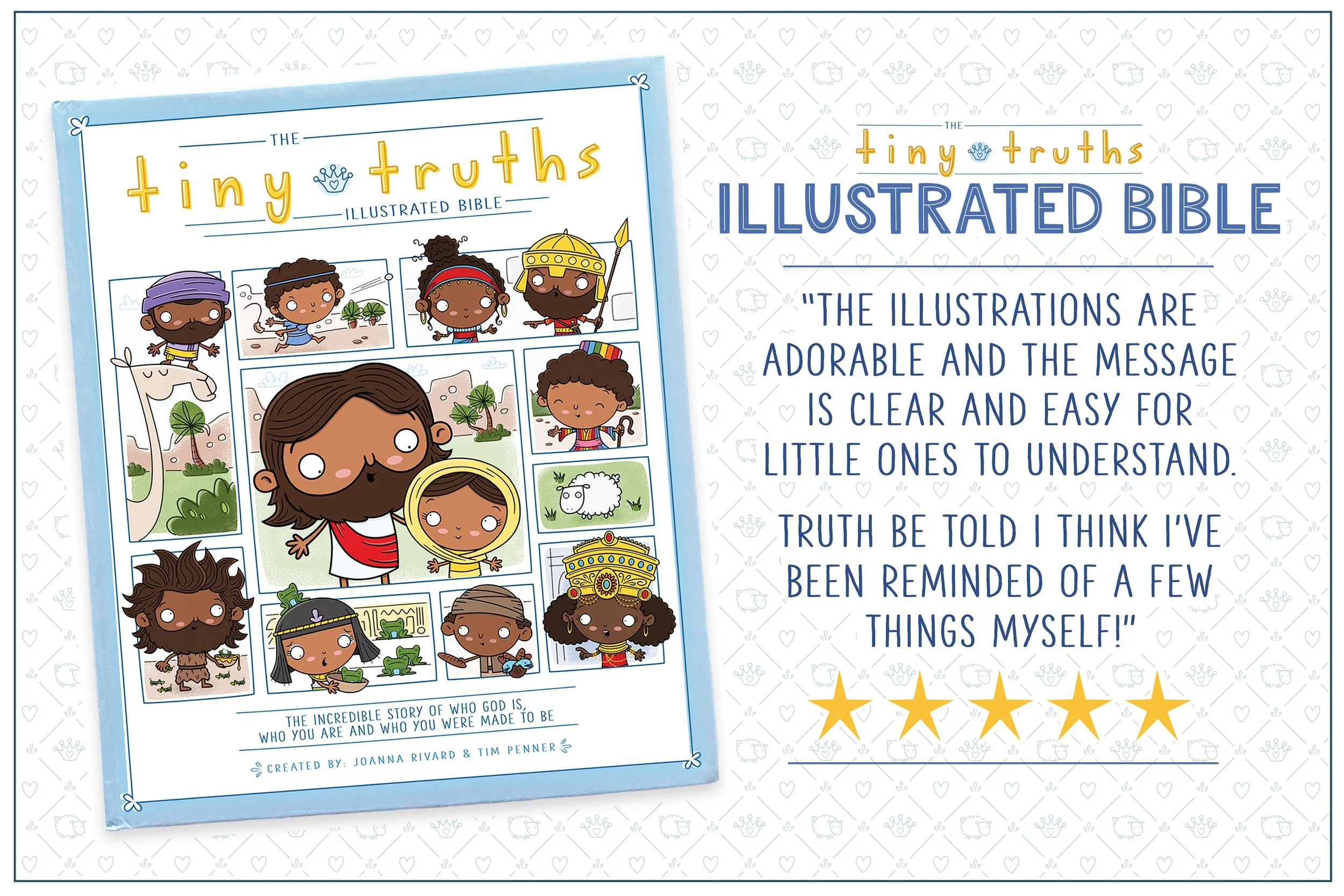 A Bible storybook for kids that presents the overarching story of Scripture in a clear, connected way, helping children understand how the Old and New Testament fit together. This illustrated Christian children’s book is designed for family reading, 
