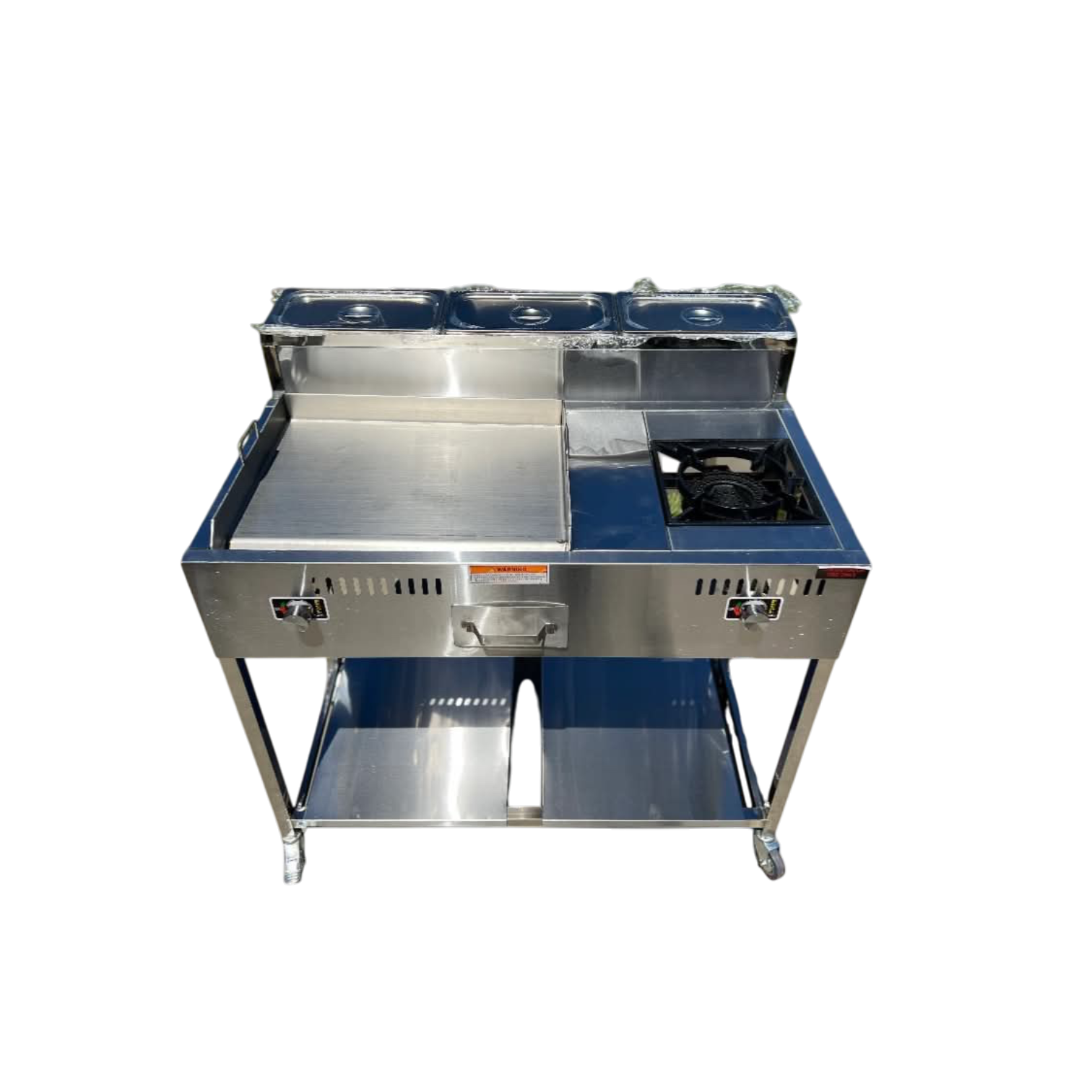 Catering Cart with Burner