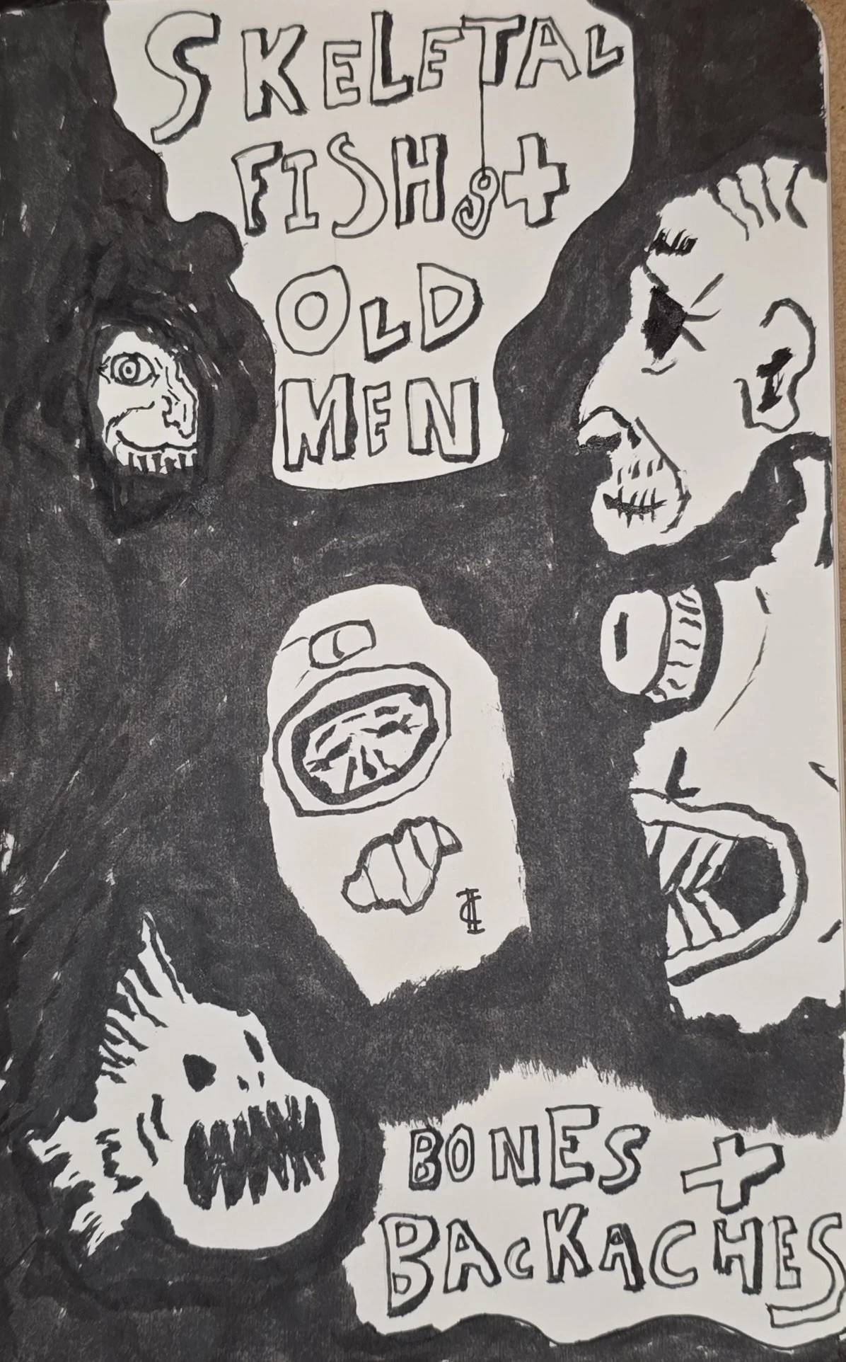 "Annnnd Here they are folks! Your favorite folk punk band! fresh from their, 'Catch and Released Tour!' Dropping their latest album: "Bones and Backaches!"