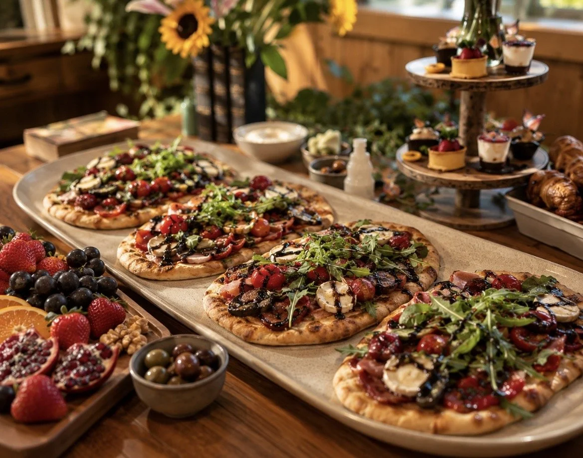 -Seasonal Nourishment- Food prepared with the seasons and your unique story in mind. Enjoy thoughtfully crafted meals that nourish body and mind. 