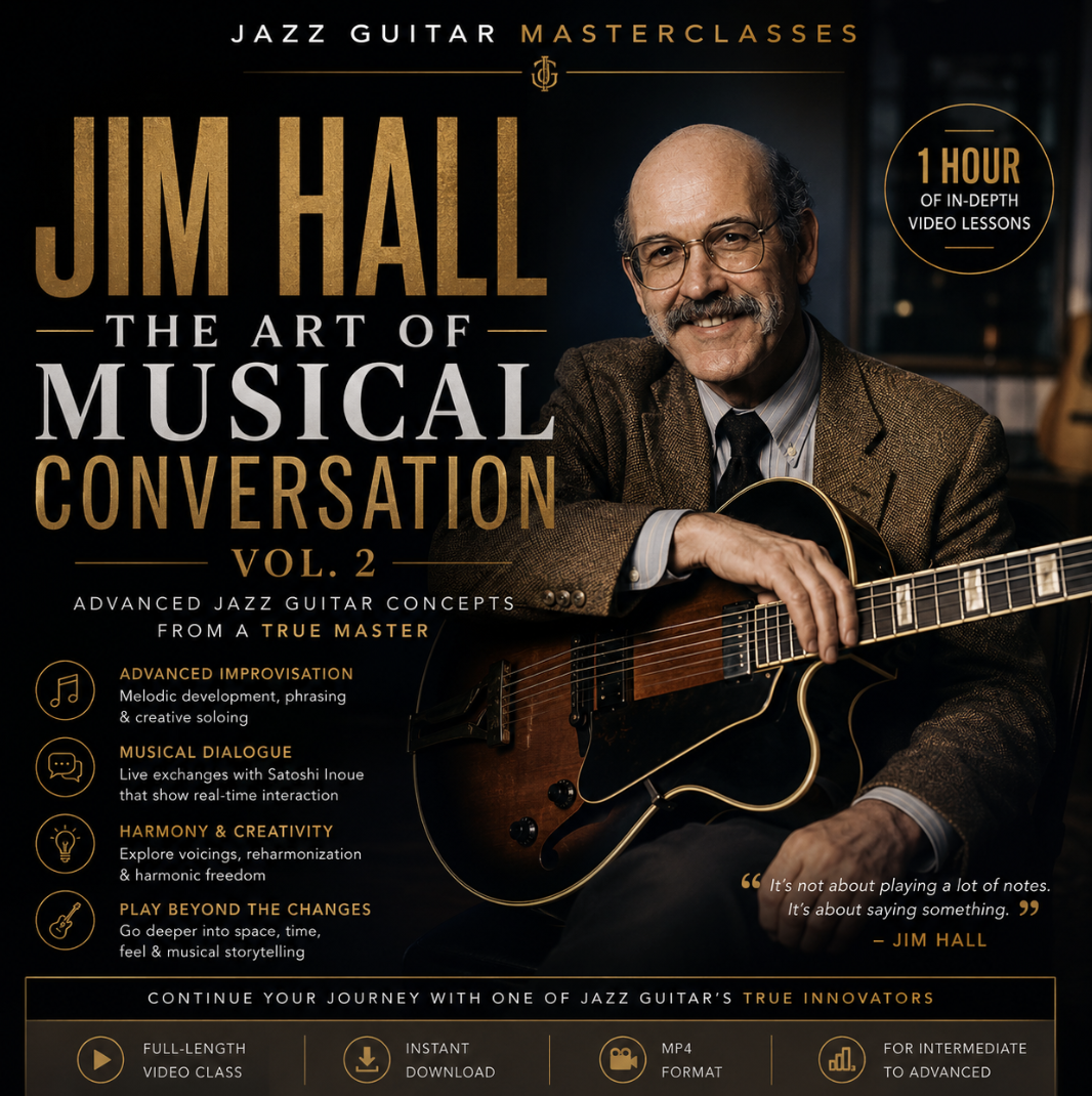 Jim Hall: Advanced Concepts in Jazz Guitar Masterclass Volume 2