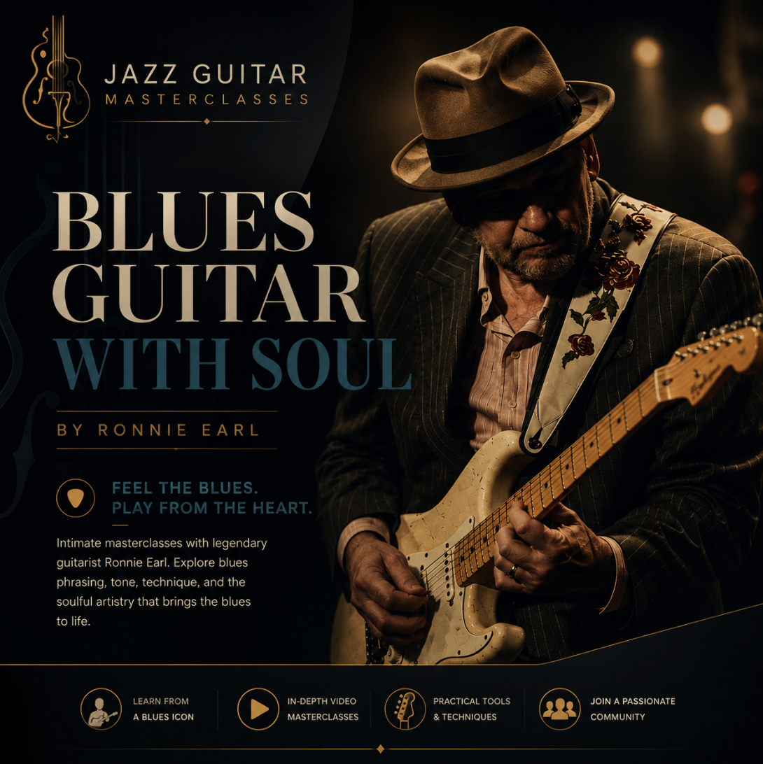 Ronnie Earl's Blues Guitar Masterclass