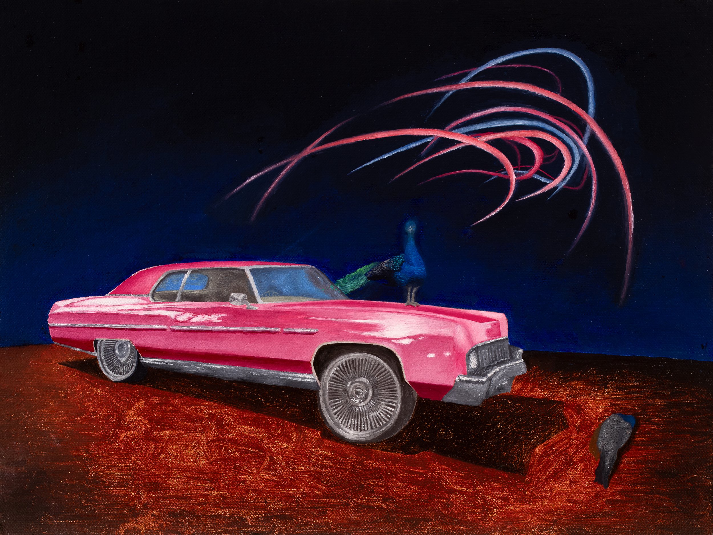 Discotheque, 2026, Oil on Linen - 9x12 in.