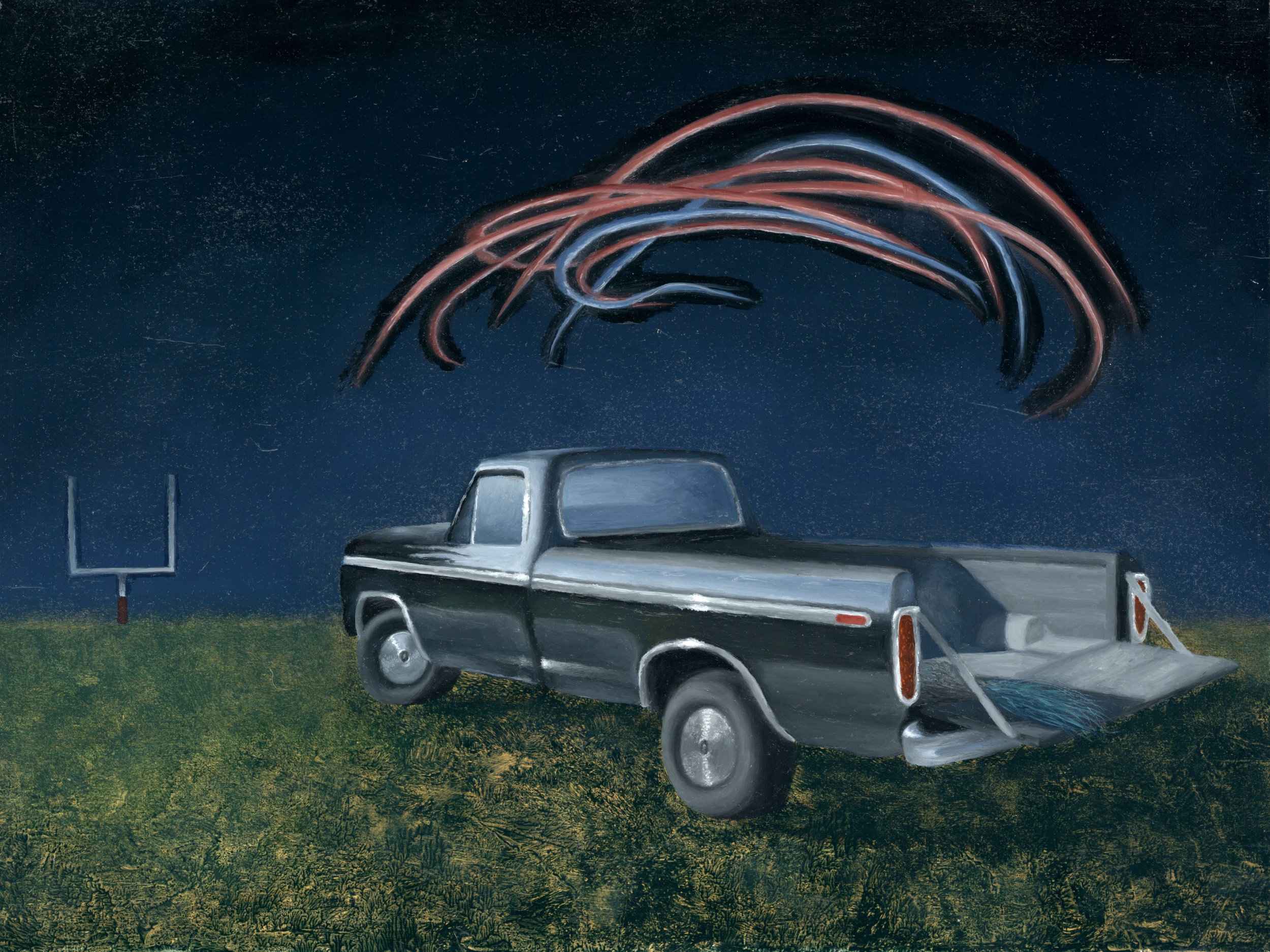 Stumbleine, 2026, Oil on Linen - 9x12 in.