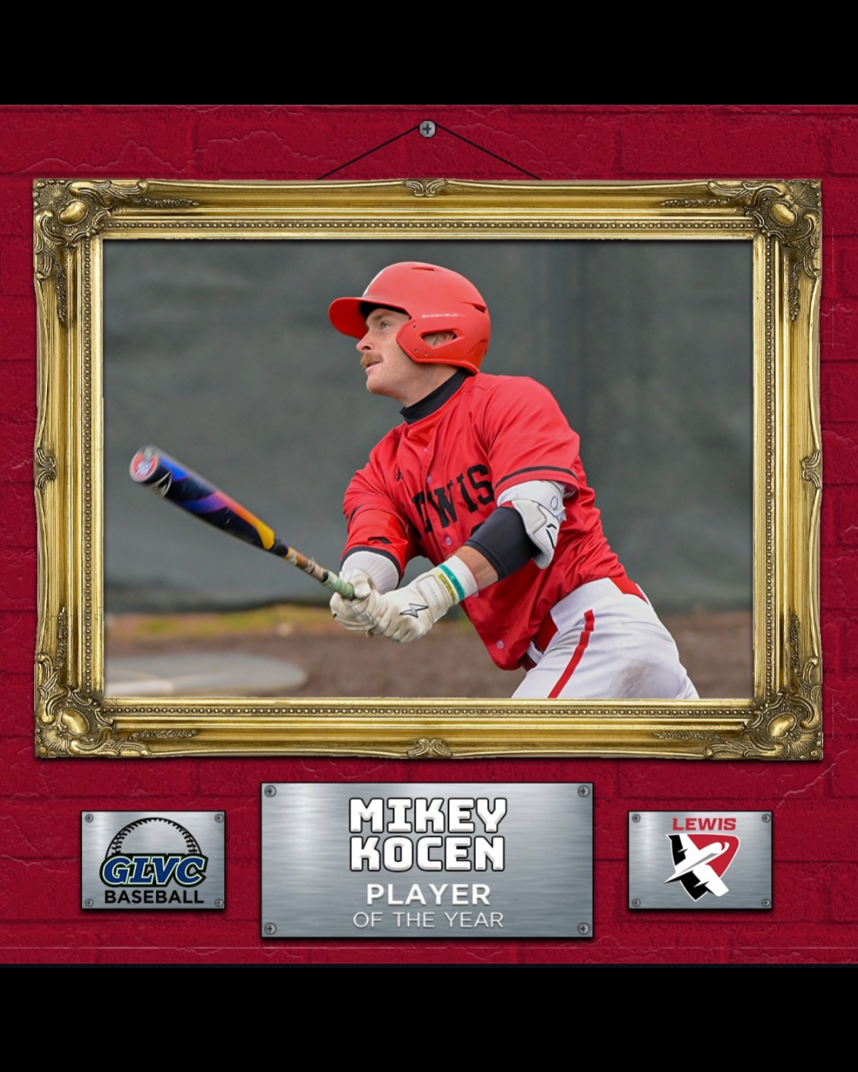 'Mikey Kocen Player of the Year' for GLVC Baseball and Lewis University
