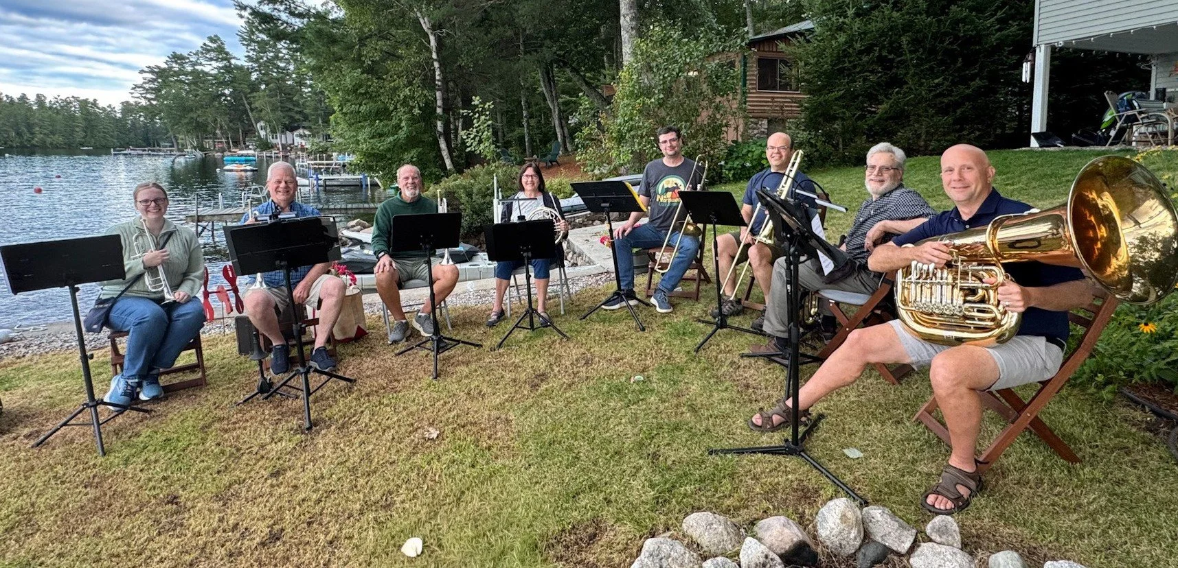 Polished Brass Performance @ Camp Timanous, Raymond