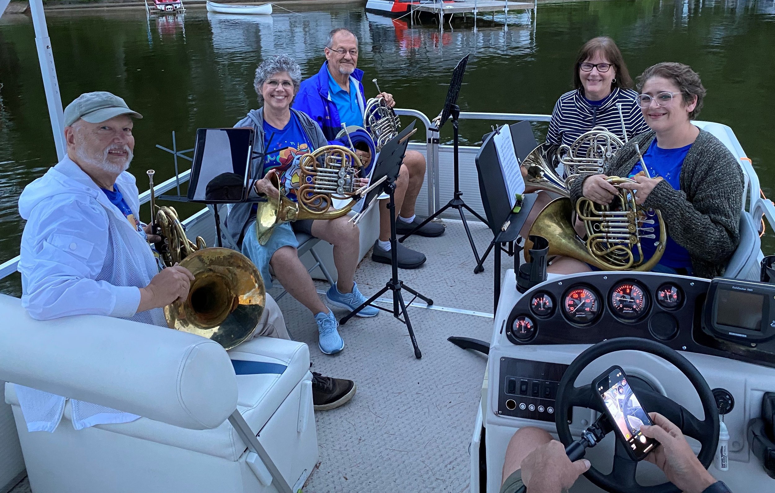 Maine Pops Uniquehorns "PonTunes" performance @ Panther Pond, Raymond