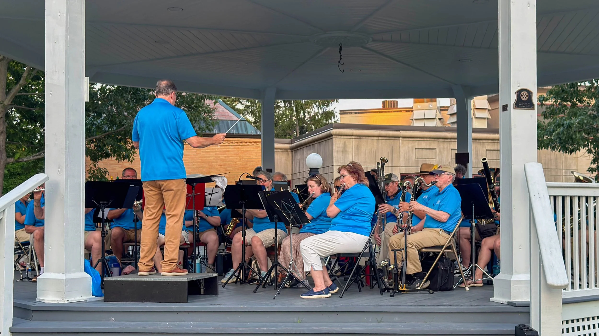 Maine Pops Tackles Summer Heat in Bath Gazebo Performance