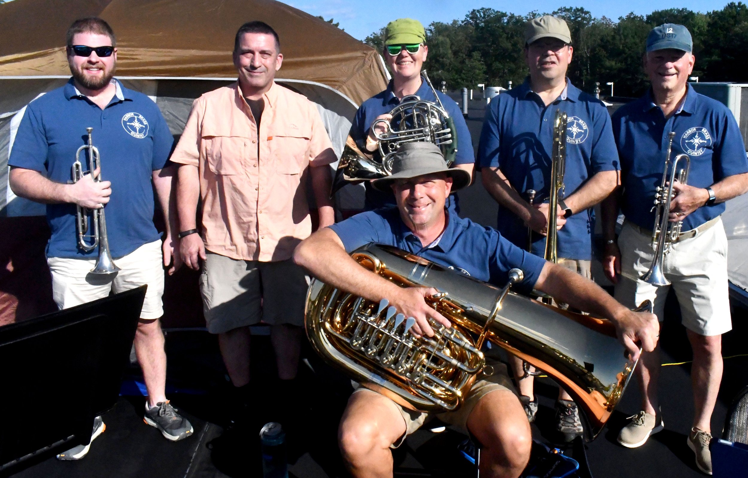 Harbor Brass Quintet Supports "Kevin on the Roof" STRIVE Fundraiser