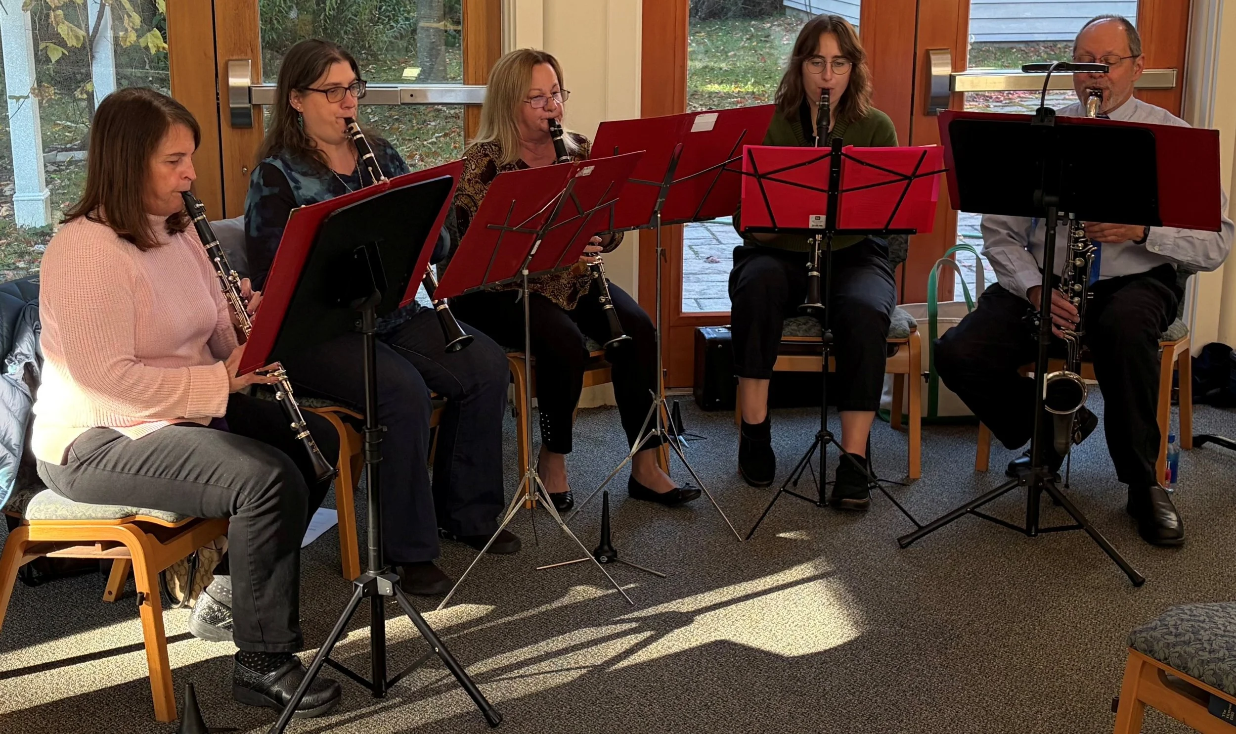 Clarinet Chromatics add a Woodwinds Touch to Scarborough Church Service