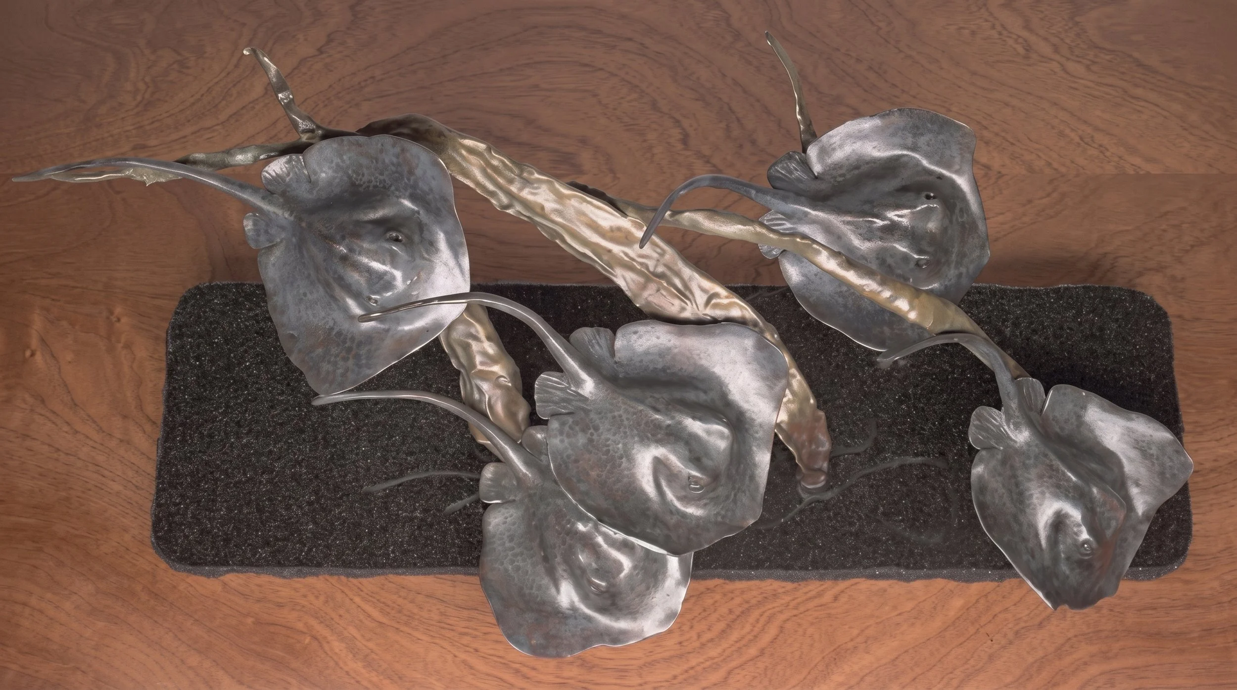 The "Award Winning" sculpture "The Fever" by Judy Salisnky