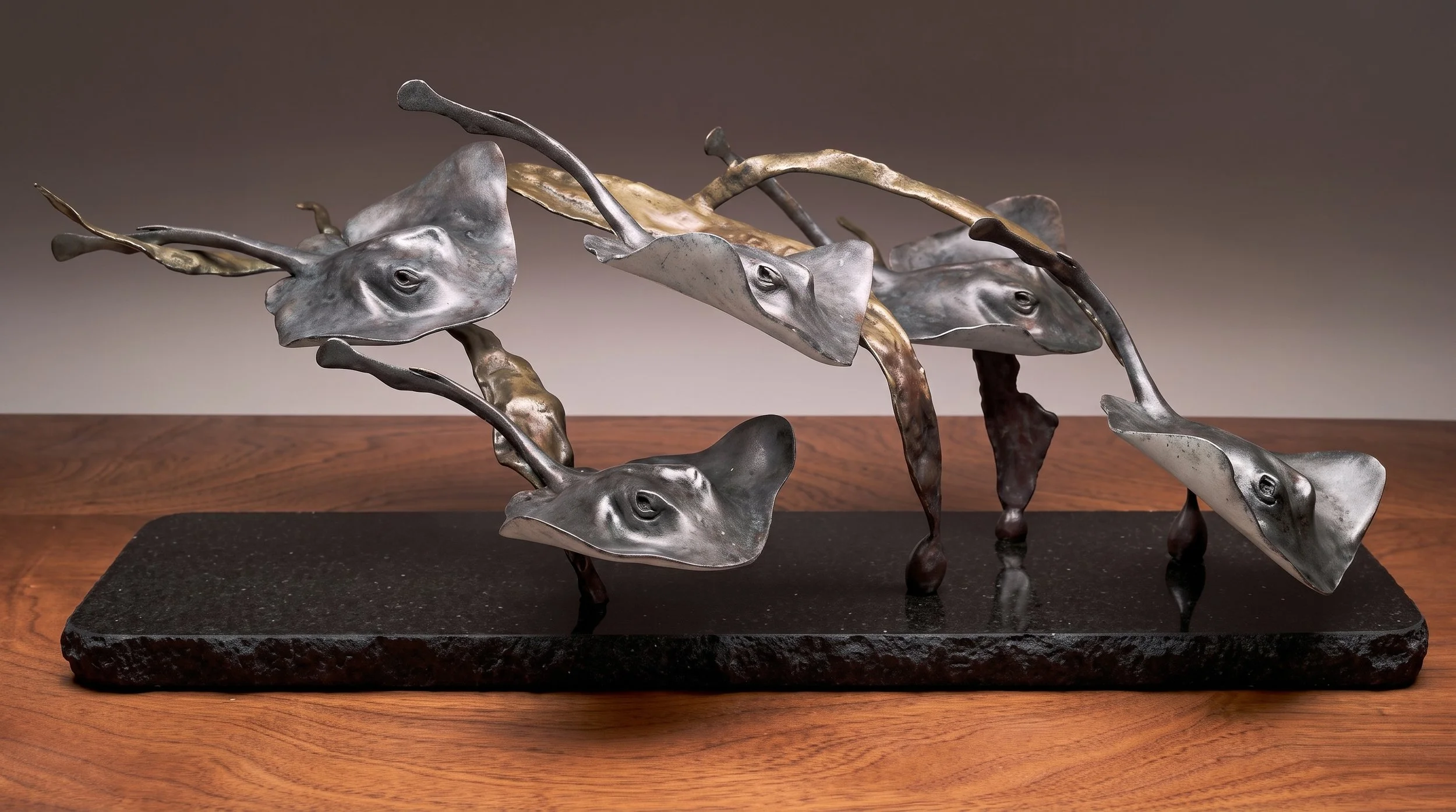 The "Award Winning" sculpture "The Fever" by Judy Salisnky