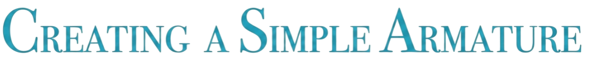 Text reads 'Creating Simple Archture' in blue, metallic-style font.