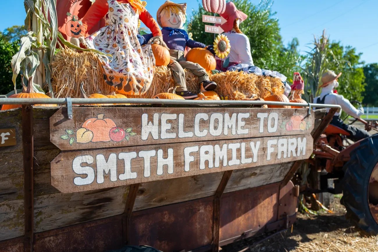 smith family farm in Brentwood, california