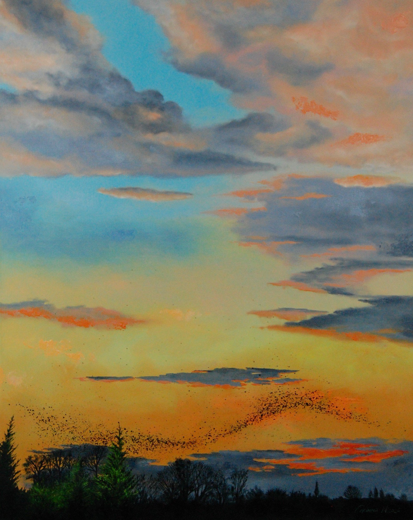 From One Moment to the Next (2025)
Oil on canvas, 30x24 inch