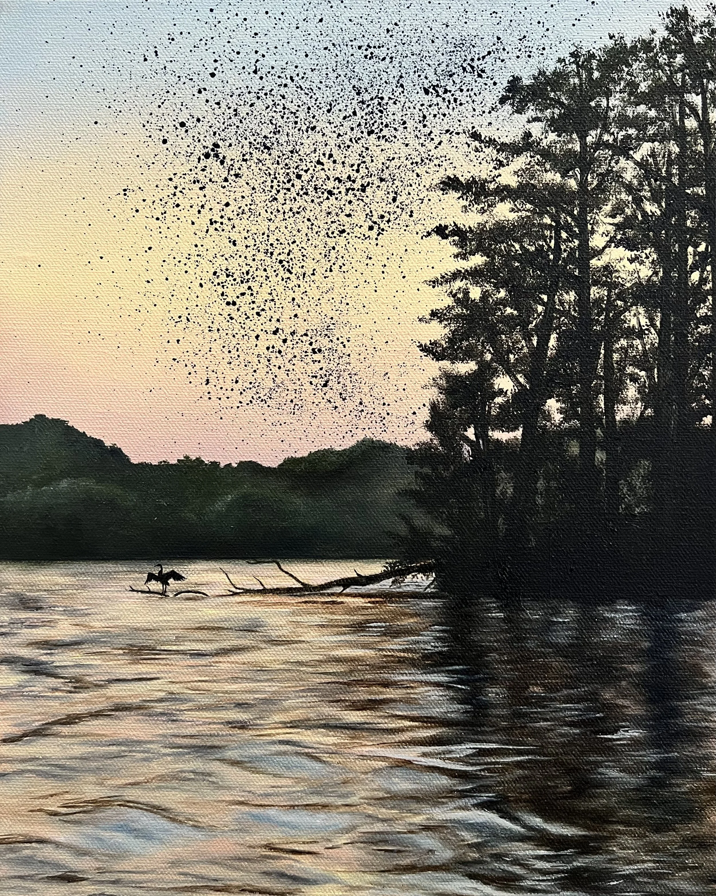 On the River (2023)
Oil on canvas, 14x11 inch