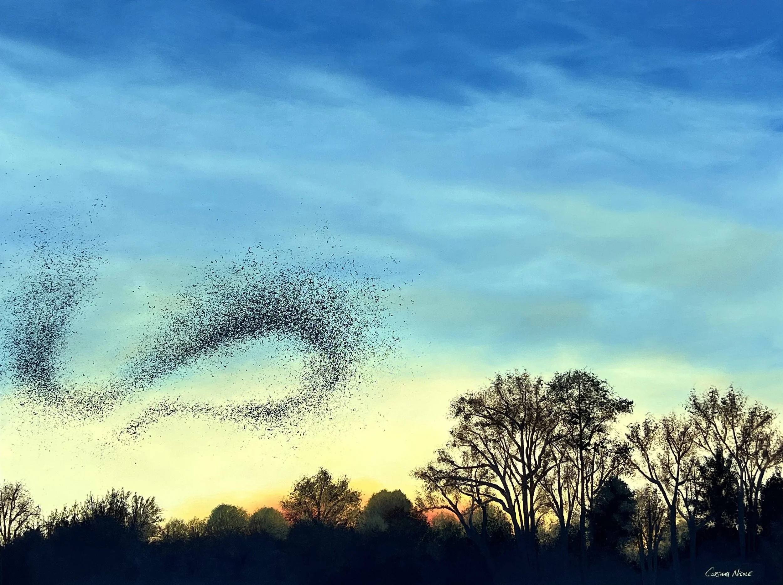 Nature's Masterpiece (2024)
Oil on canvas, 36x48 inch
