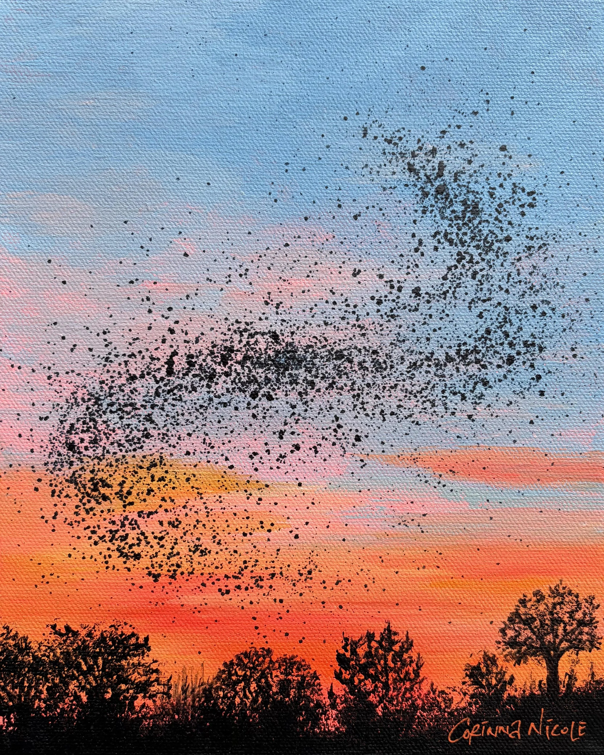 Magic Hour (2026)
Acrylic, 10x8 inch