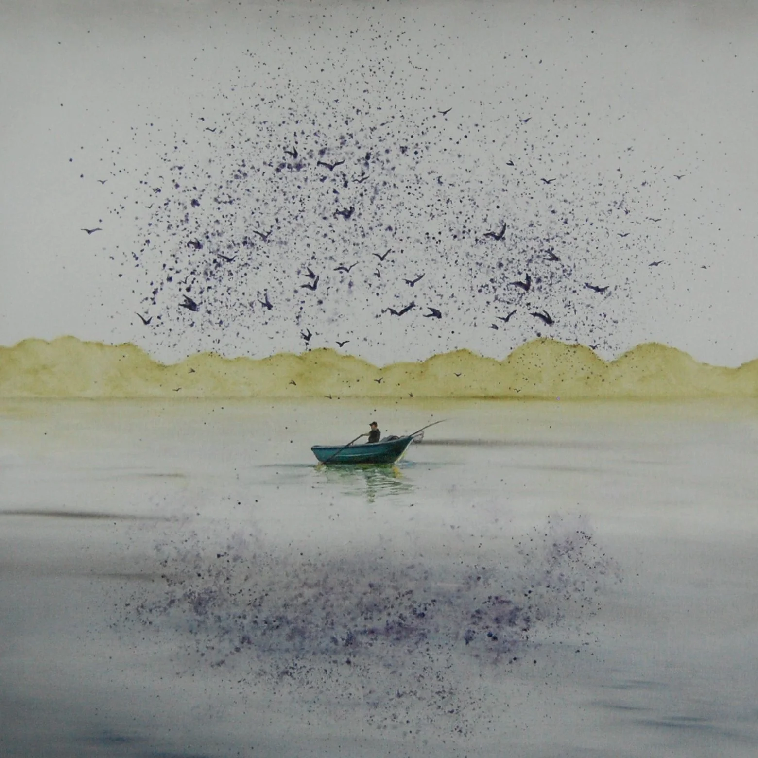 Quiet Reflection (2021)
Oil on canvas, 30x30 inch
