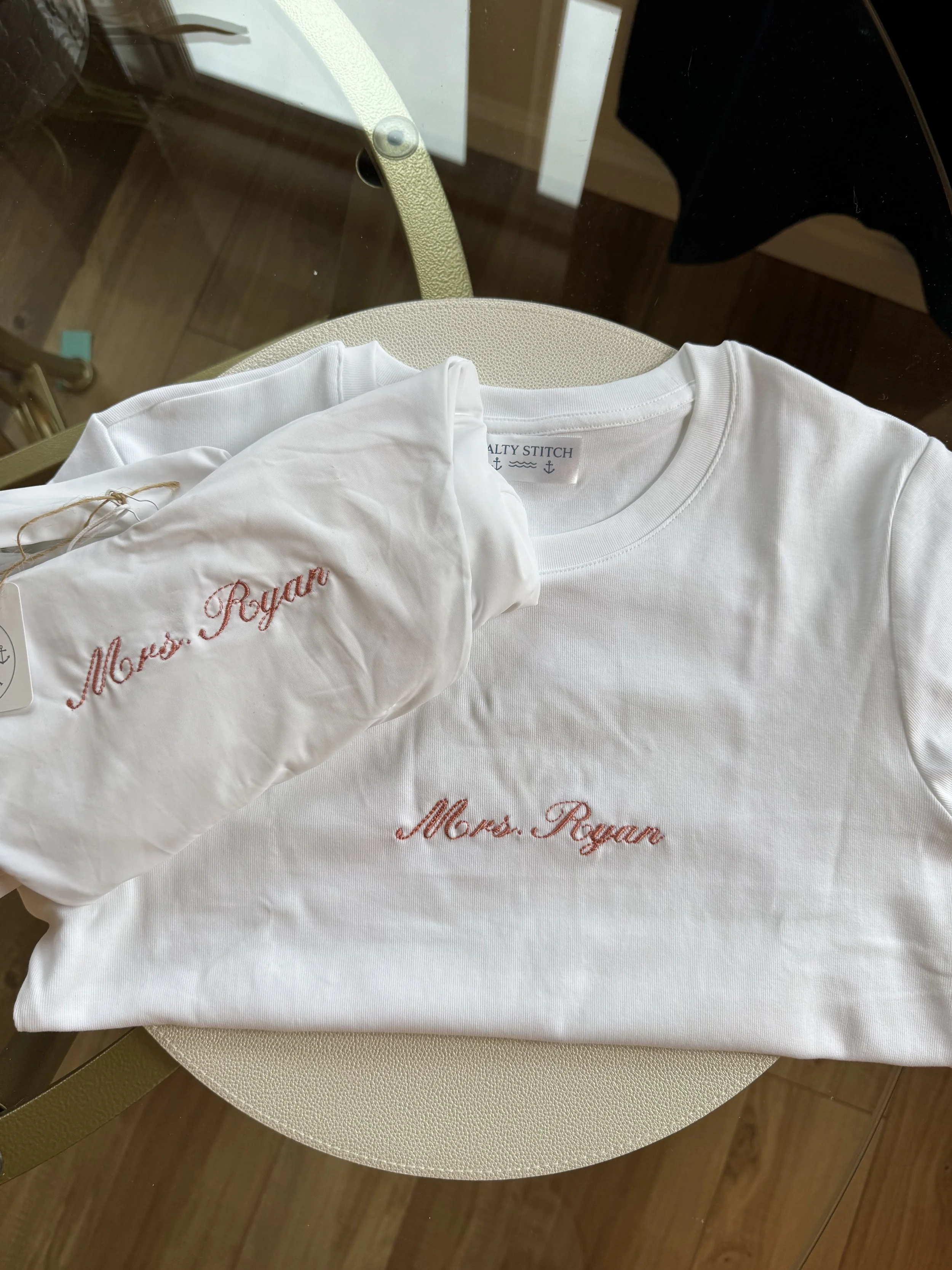 Script Monogram Tee