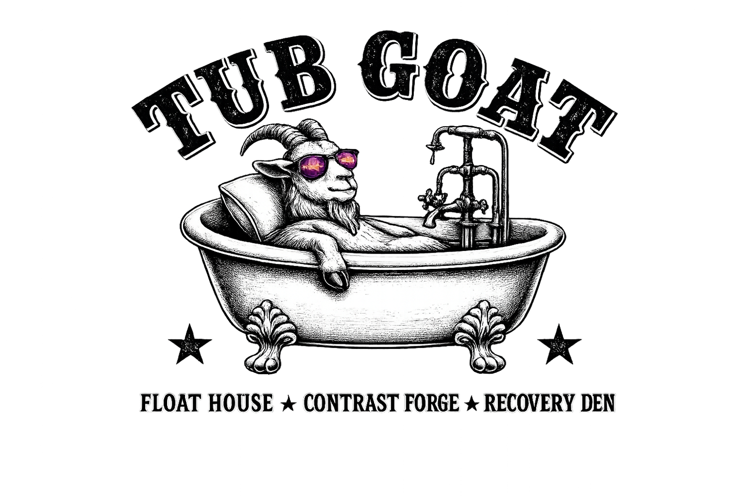Tub Goat Float House, Contrast Forge &amp; Recovery Den