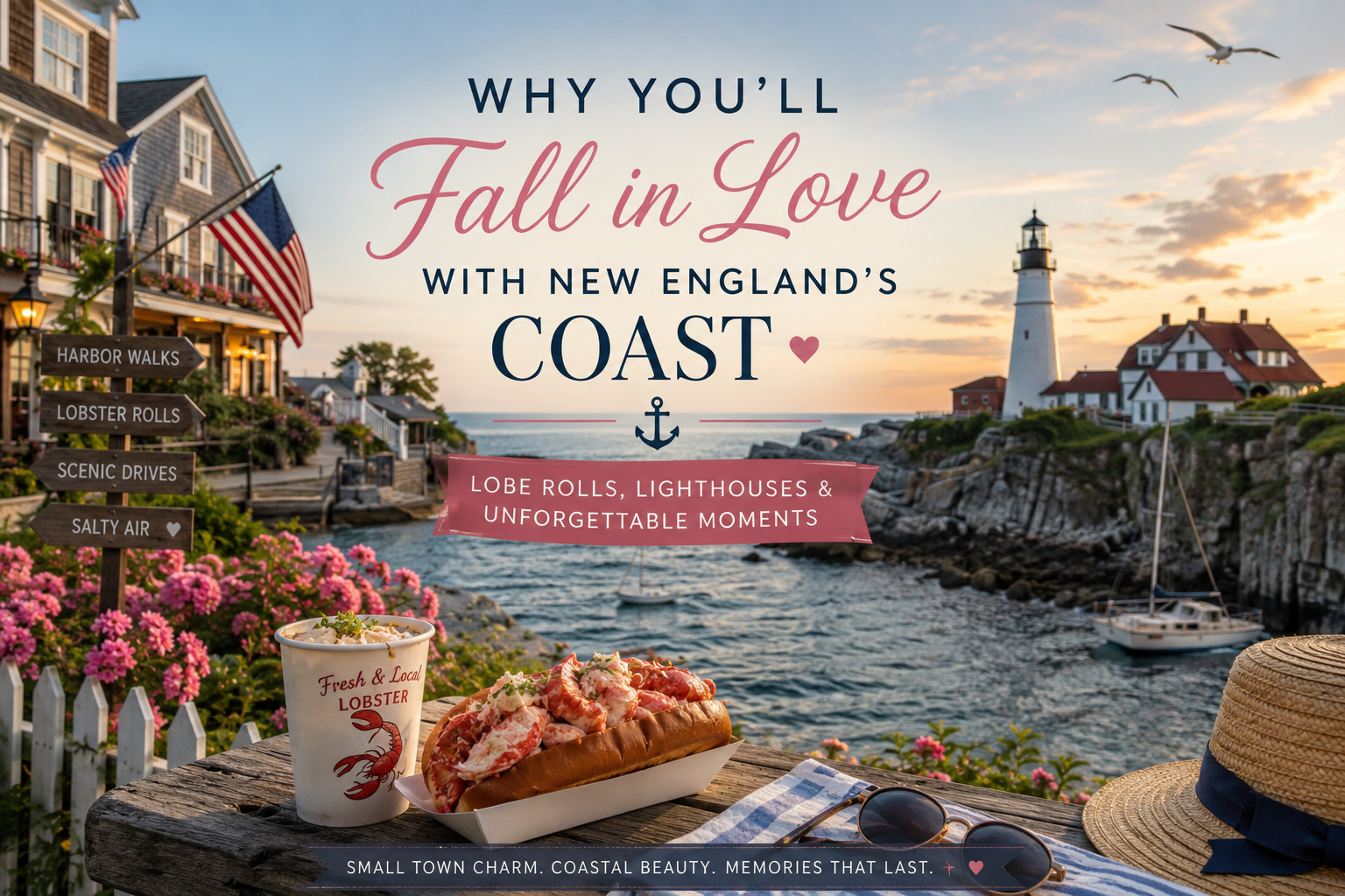 Where Lighthouses, Lobster Rolls, and Ocean Views Steal the Show