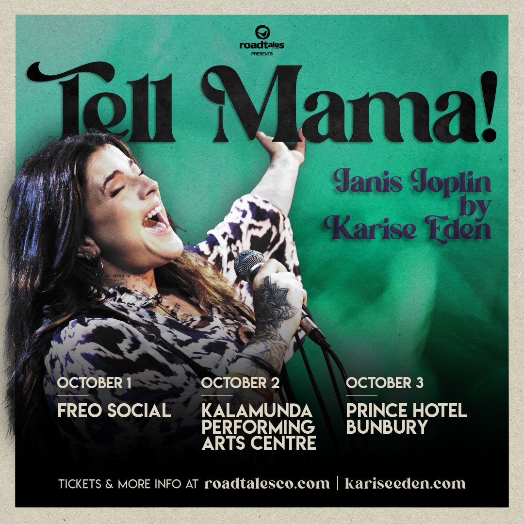 Karise Eden Brings Sold-Out Concert, Tell Mama! To Western Australia