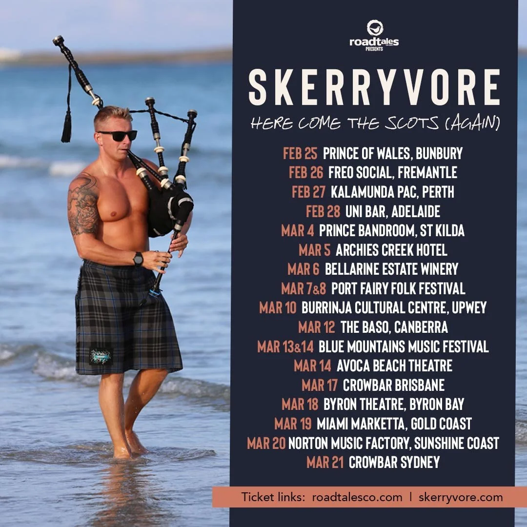 Skerryvore Beautiful Mistakes Album Tour 2027