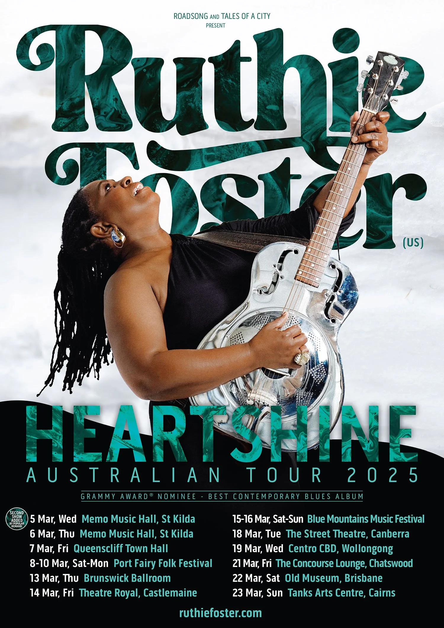 RoadTales Ruthie Foster 2025 Australian Tour