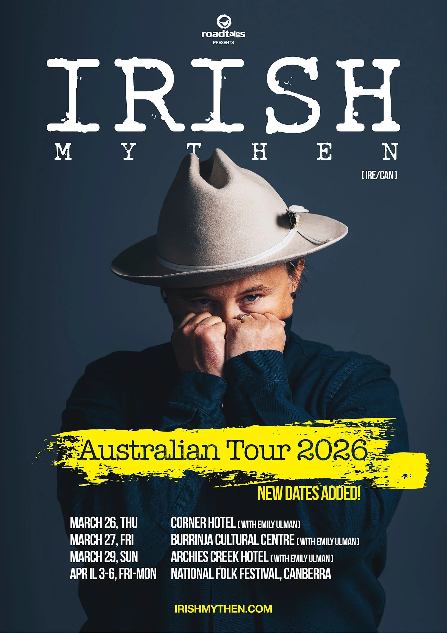RoadTales Irish Mythen 2026 Australian Tour
