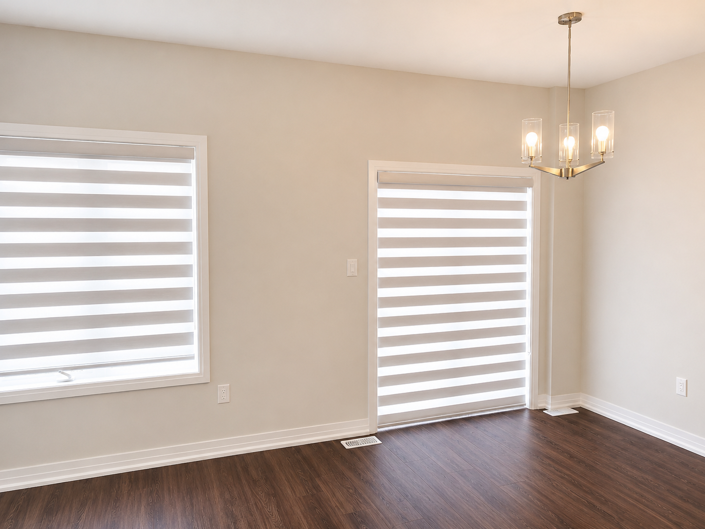 Install of Zebra Blinds in Welland by SKJ Home Solutions