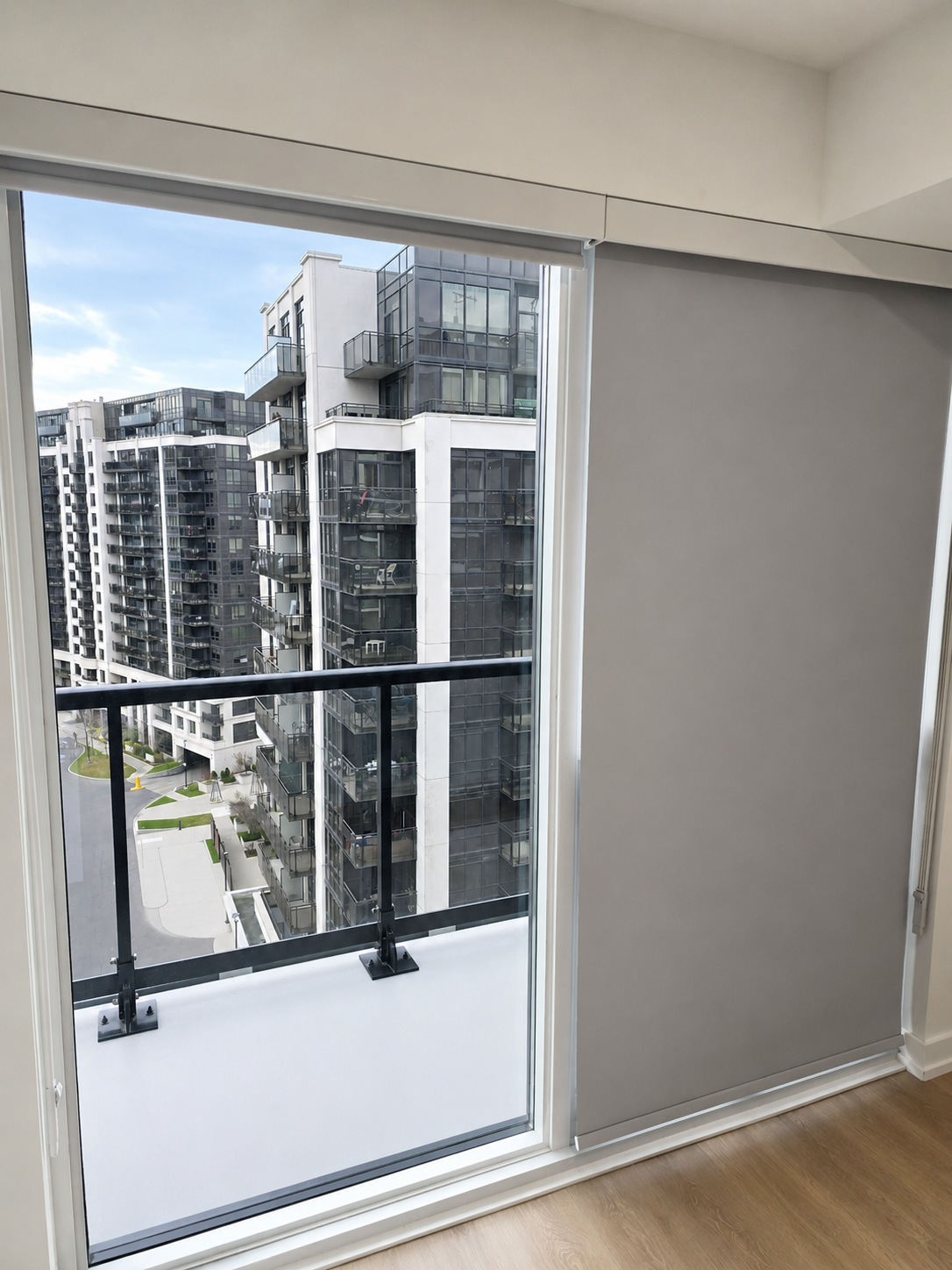 Install of Black Out Blinds in Toronto by SKJ Home Solutions