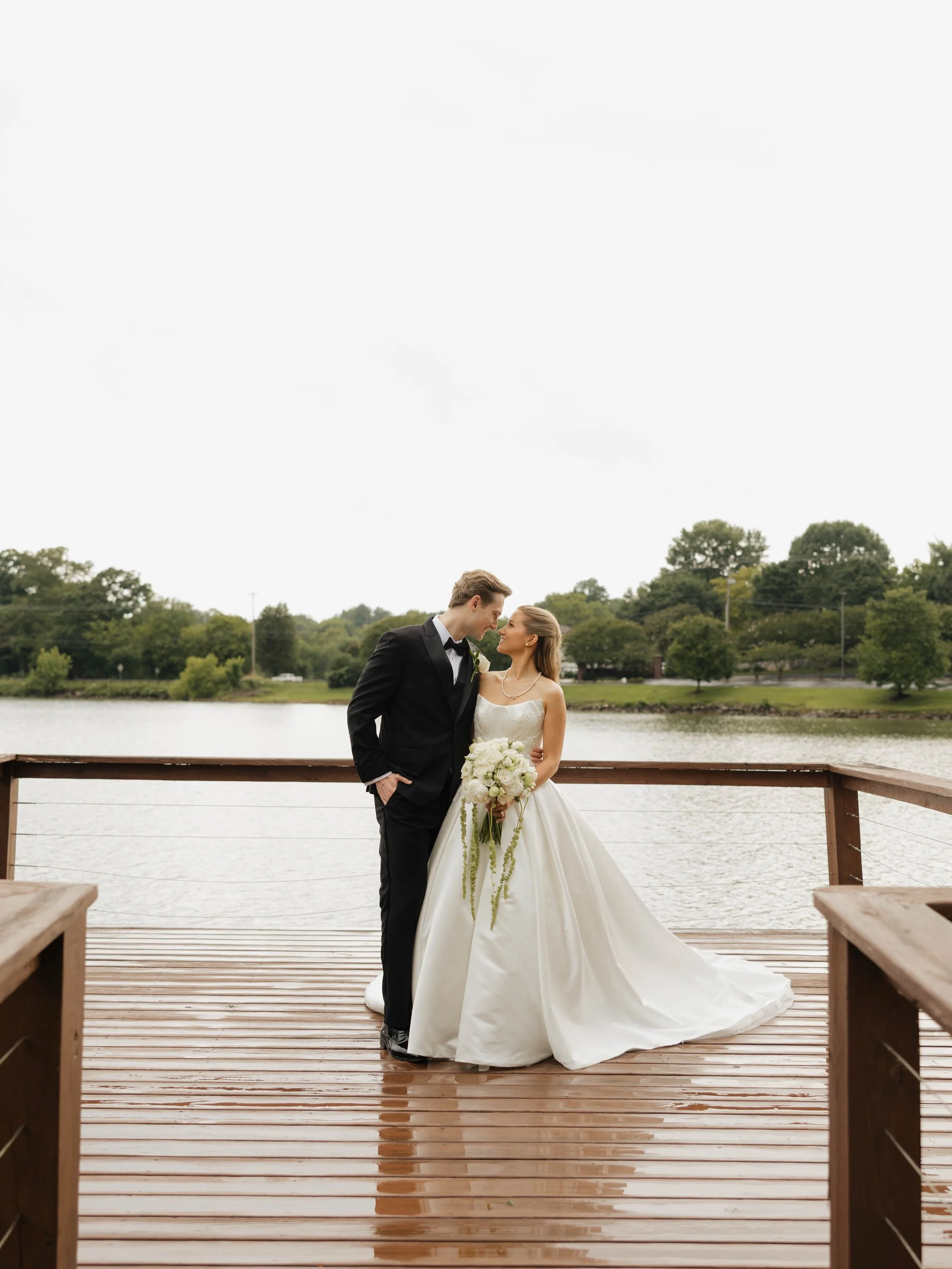 Nate + Alison are married!!! 🫶🏼 With goodluck rain and all &mdash; this day could not have been more perfect! The love these two share was so fun to witness, this day was filled with lots of laughter and love!! Cheers to the VIARS 🥂✨ 

.
.
.
Photo