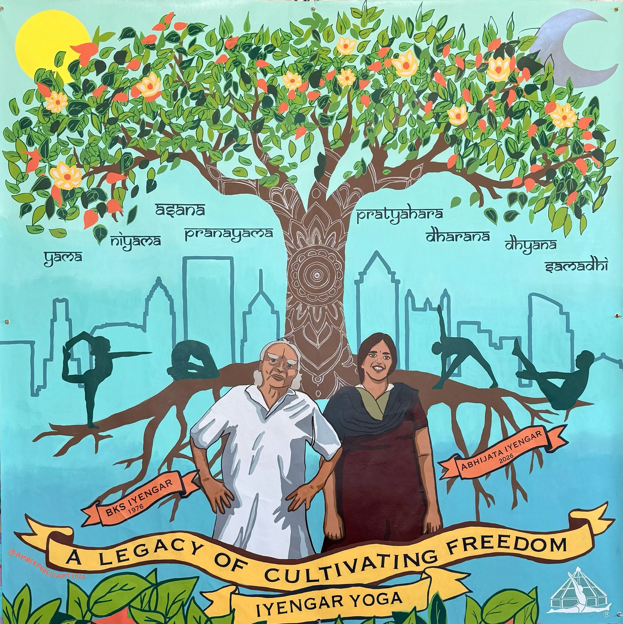 Iyengar Mural