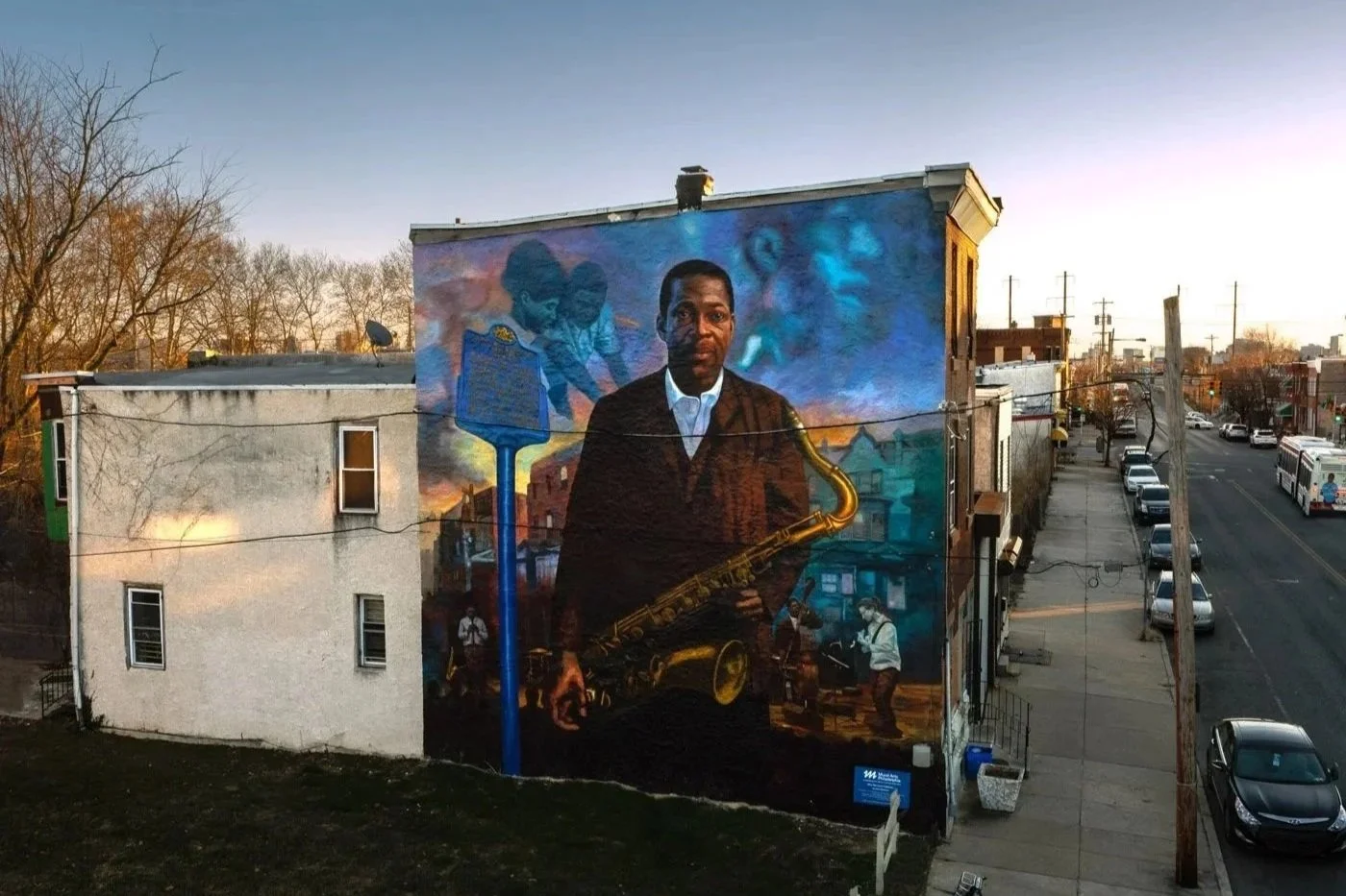 Why We Love Coltrane, Murals, October 2017