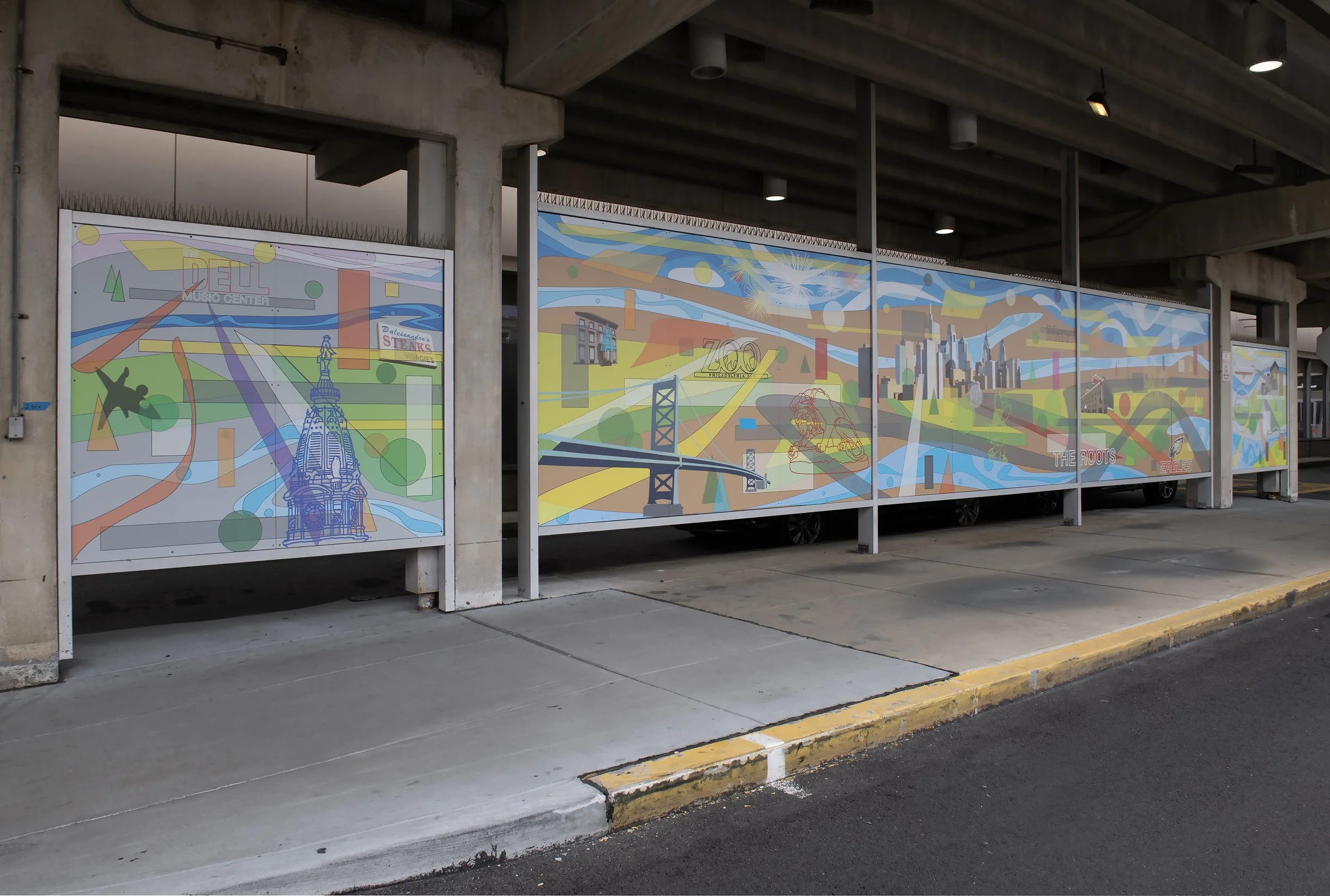 Philadelphia, A Land Between Two Rivers - Mural, 2026