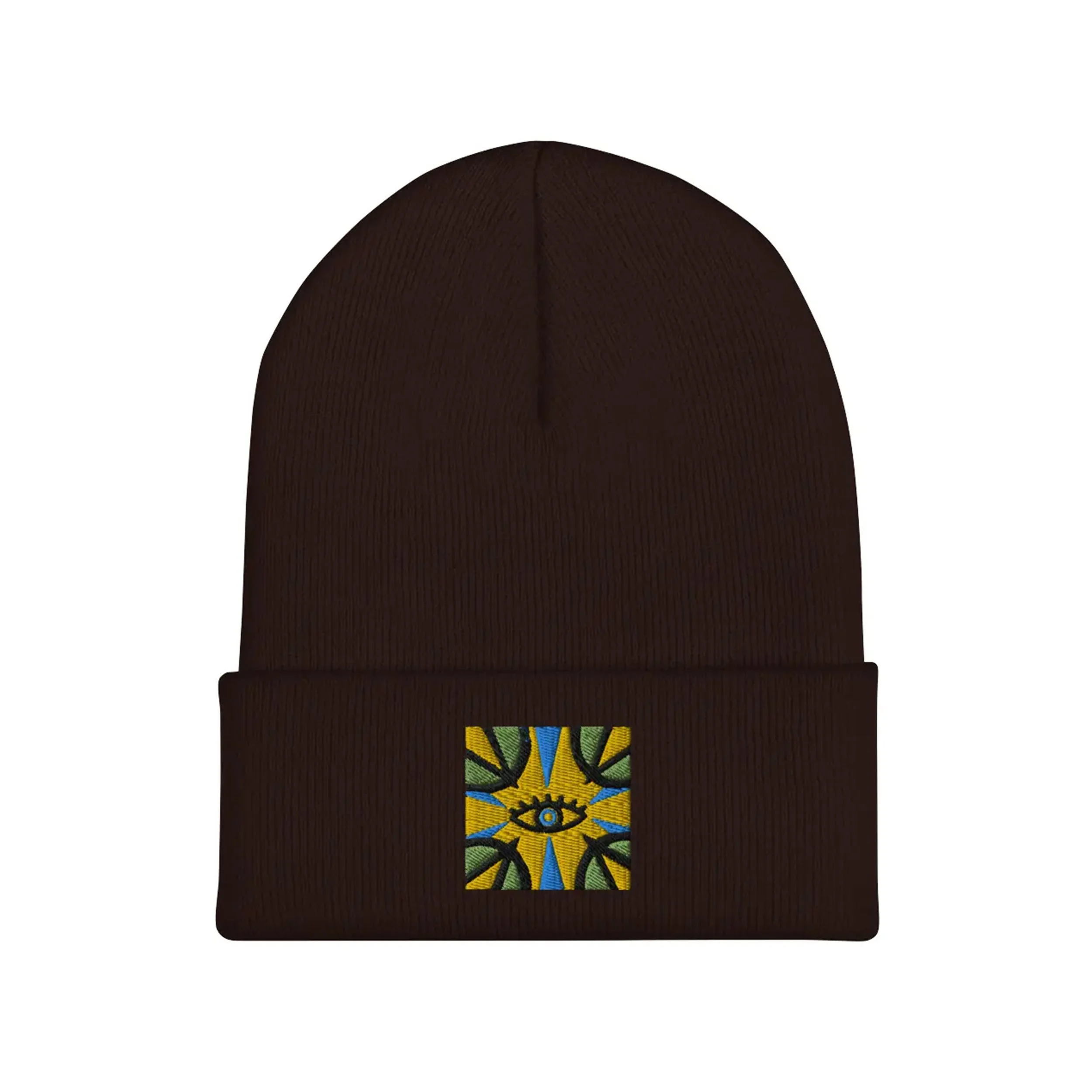 Cuffed Beanie Brown.jpg