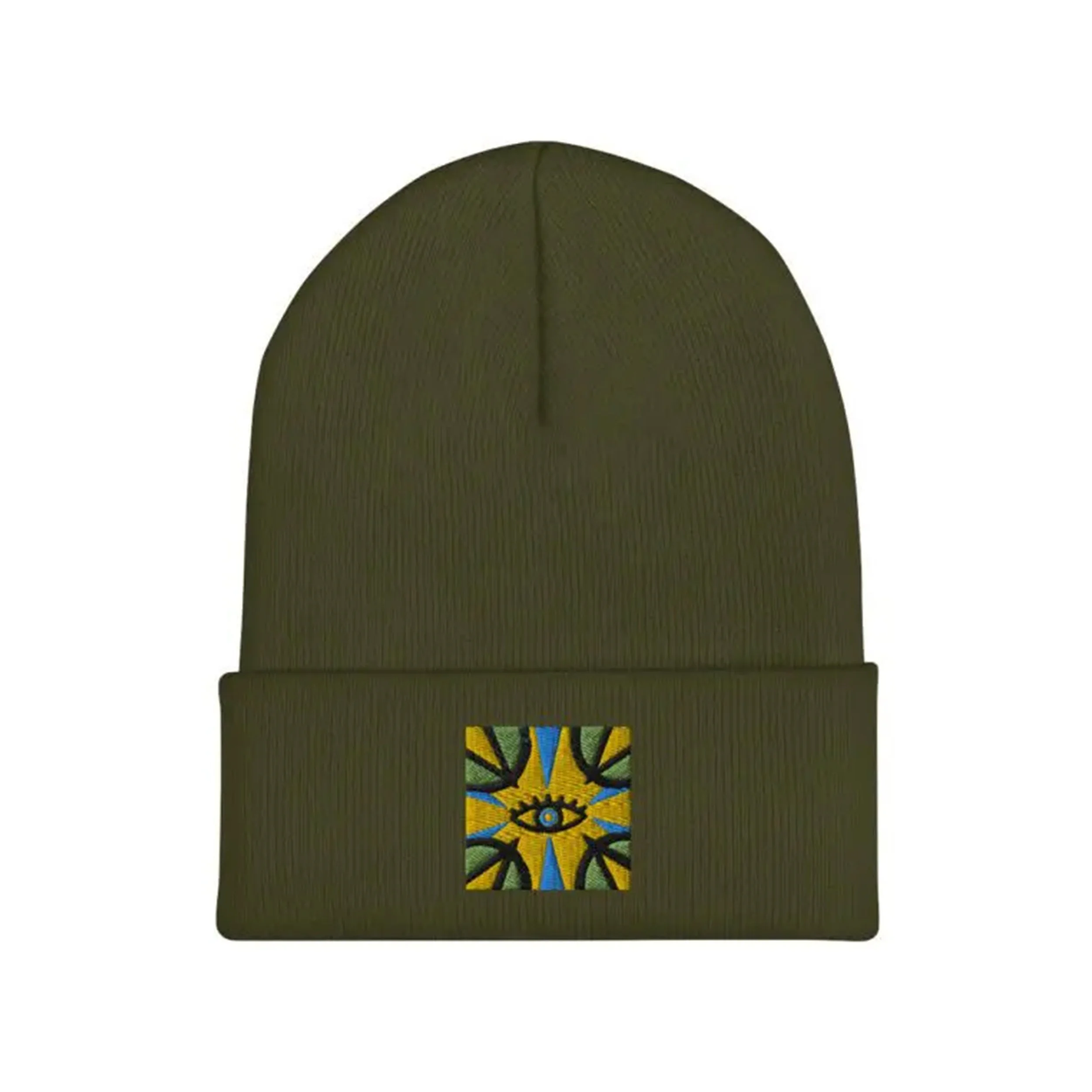 Cuffed Beanie Olive.jpg